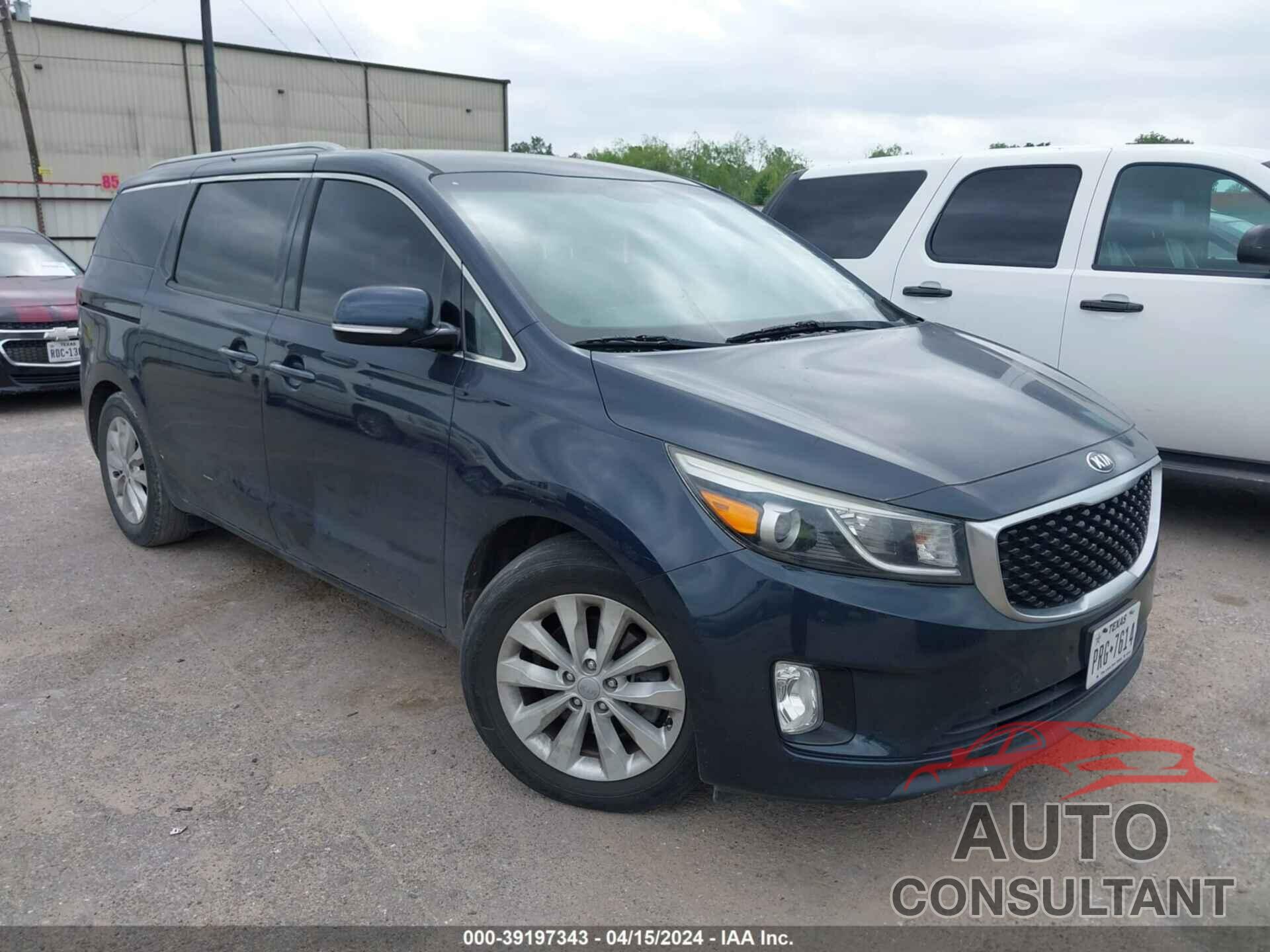 KIA SEDONA 2016 - KNDMC5C12G6116995