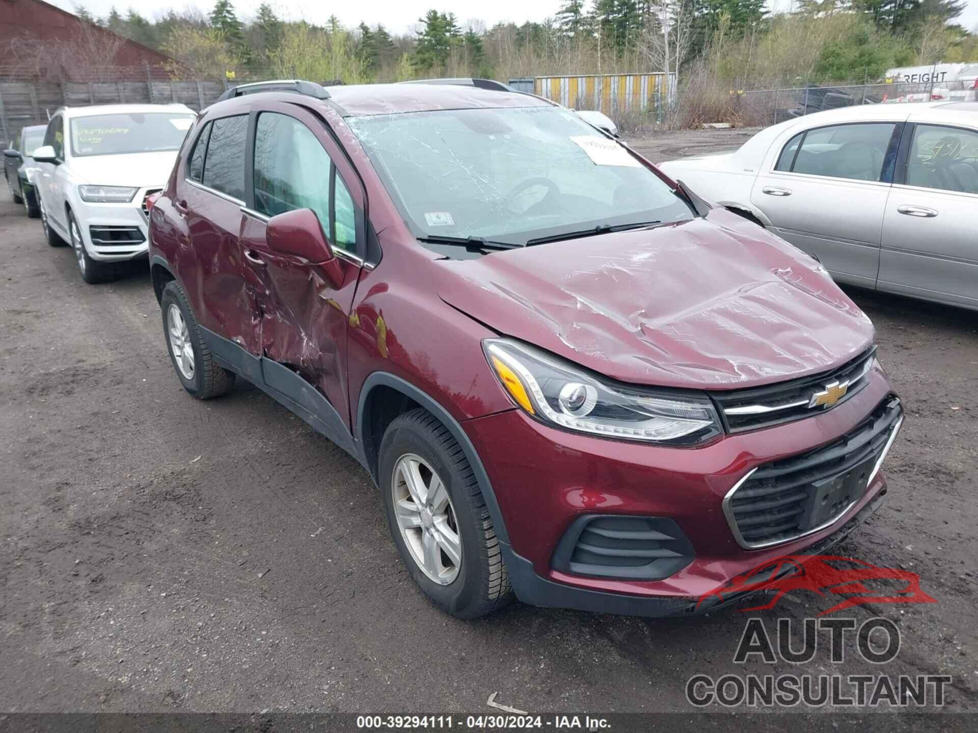 CHEVROLET TRAX 2017 - 3GNCJPSB1HL205625