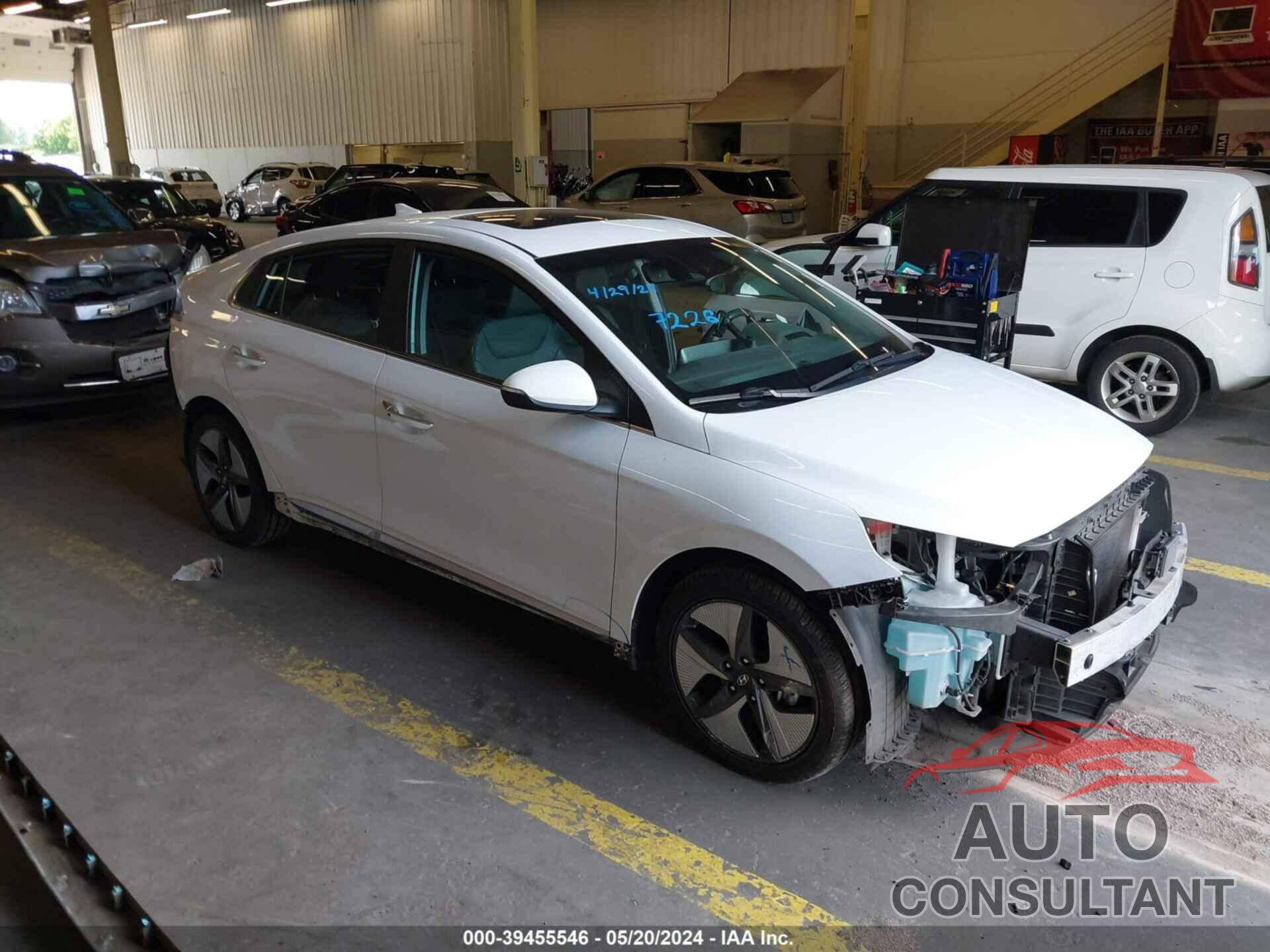 HYUNDAI IONIQ HYBRID 2021 - KMHC05LC7MU249972