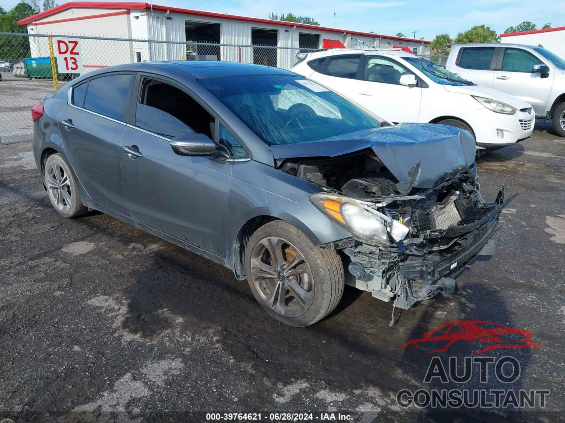 KIA FORTE 2016 - KNAFZ4A85G5598317