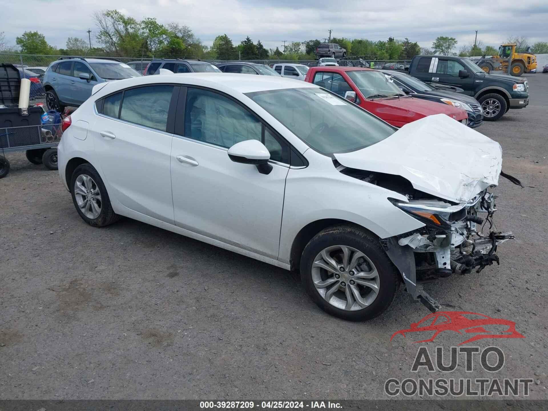 CHEVROLET CRUZE 2019 - 3G1BE6SM5KS591900