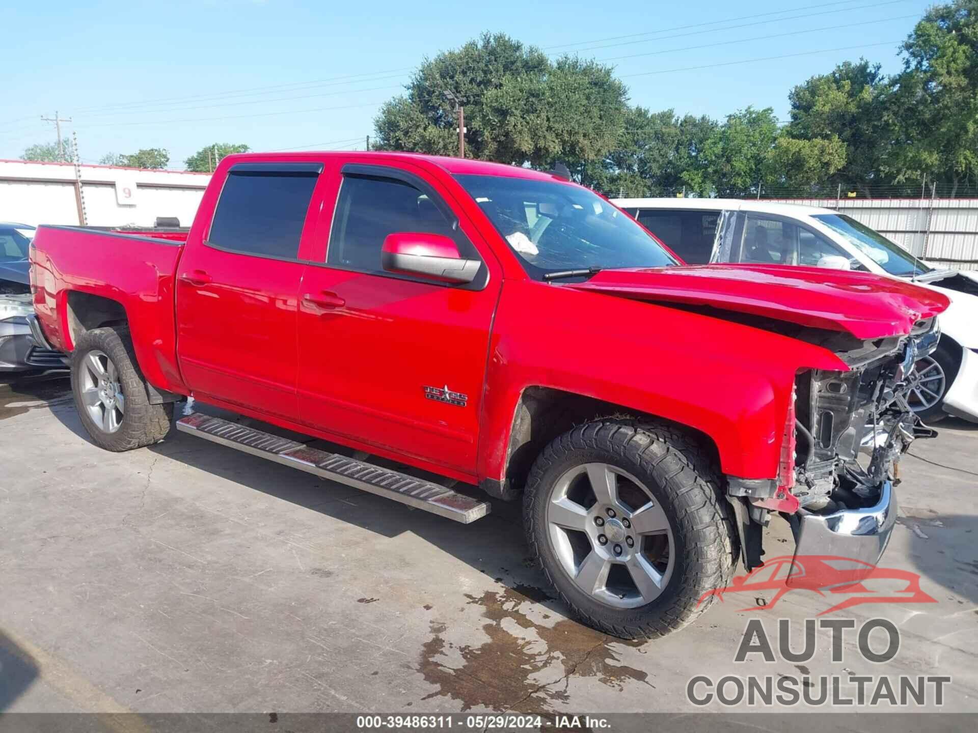 CHEVROLET SILVERADO 1500 2018 - 3GCUKRECXJG192141
