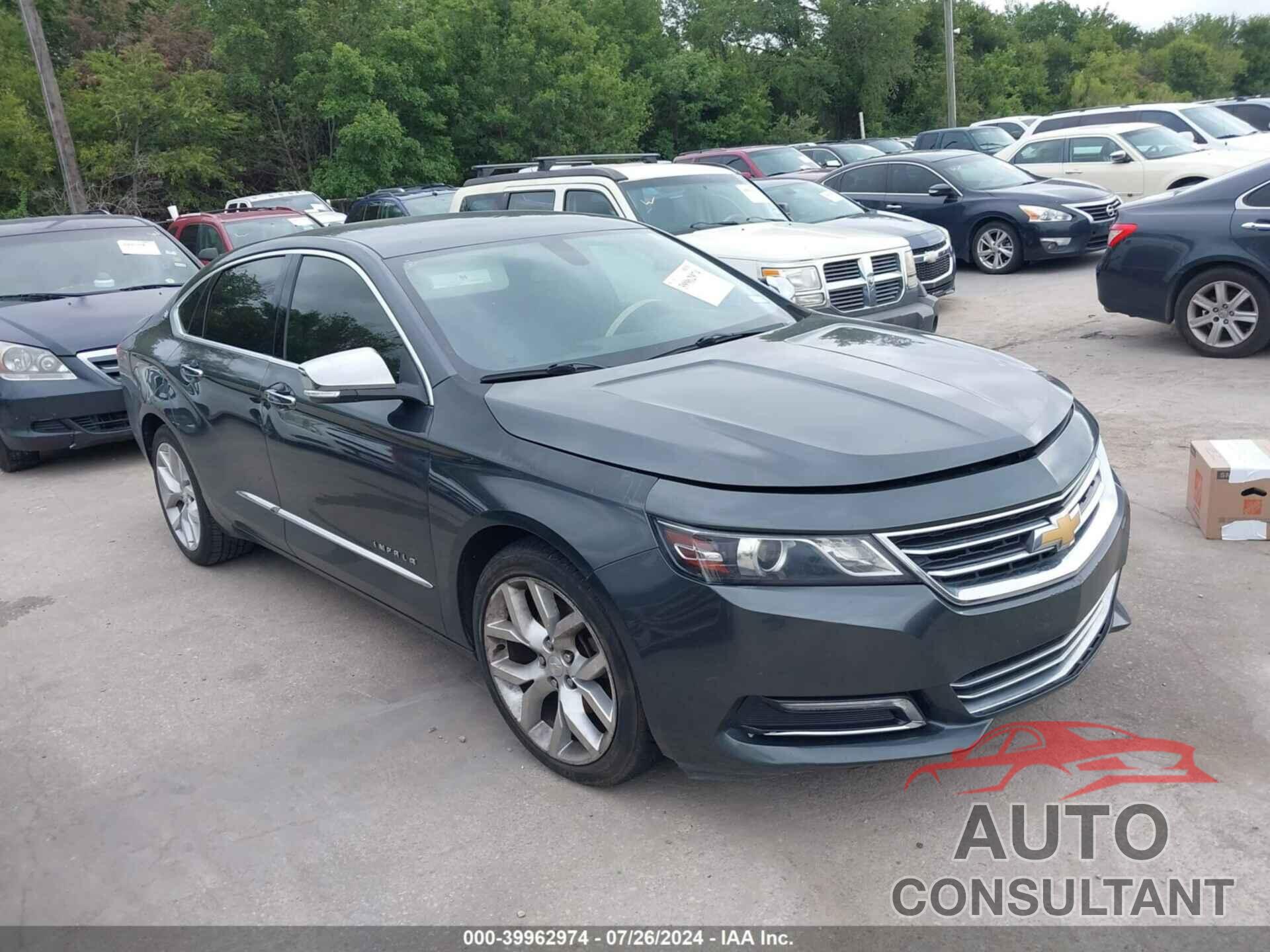 CHEVROLET IMPALA 2018 - 2G1125S37J9136709