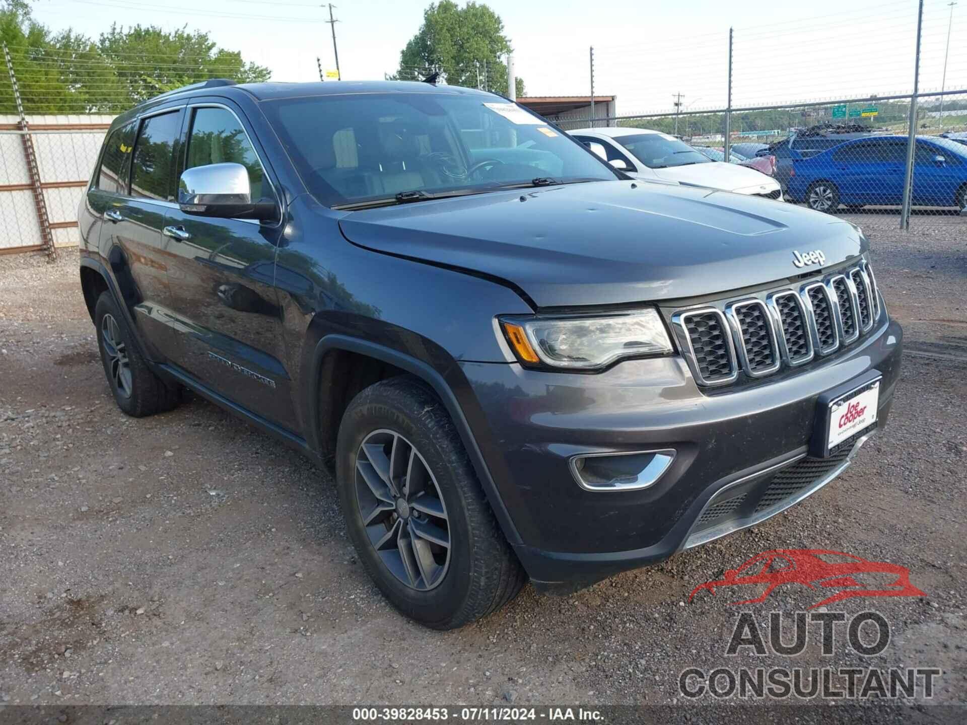 JEEP GRAND CHEROKEE 2017 - 1C4RJFBG4HC635301