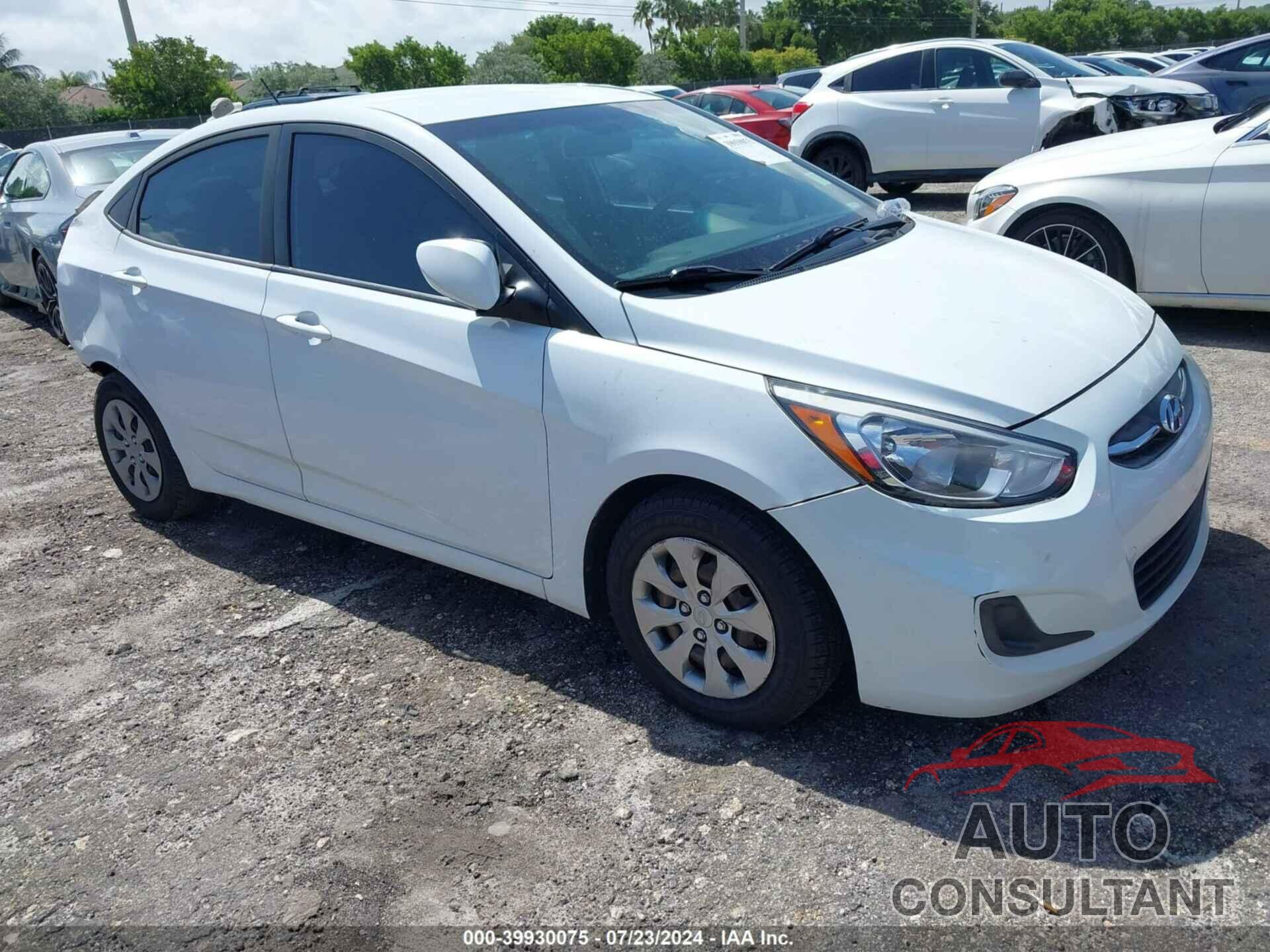 HYUNDAI ACCENT 2017 - KMHCT4AE1HU214551