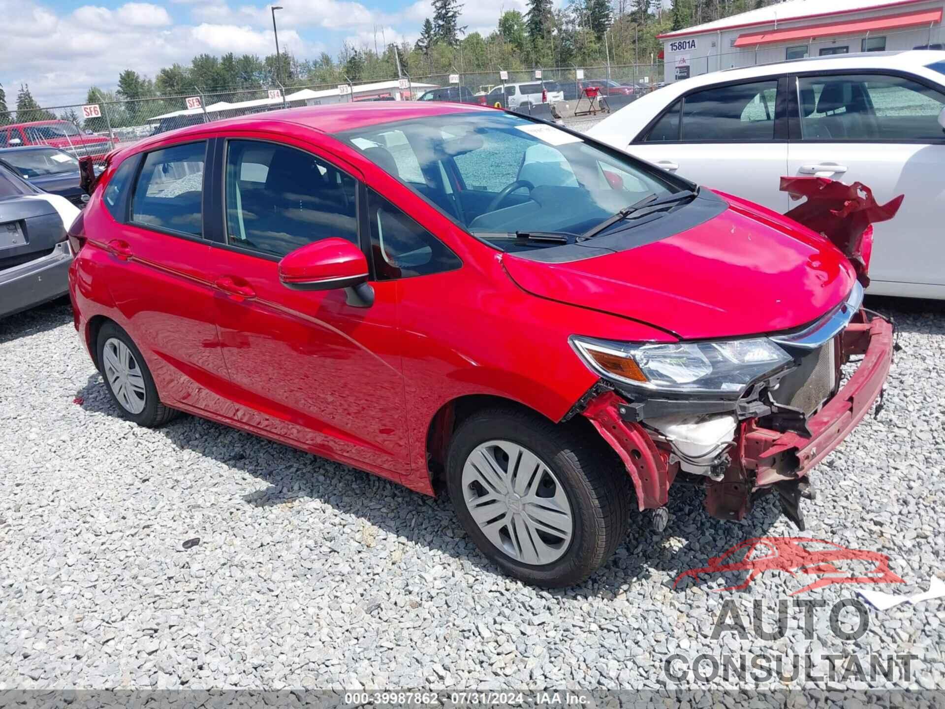 HONDA FIT 2019 - 3HGGK5H47KM753202