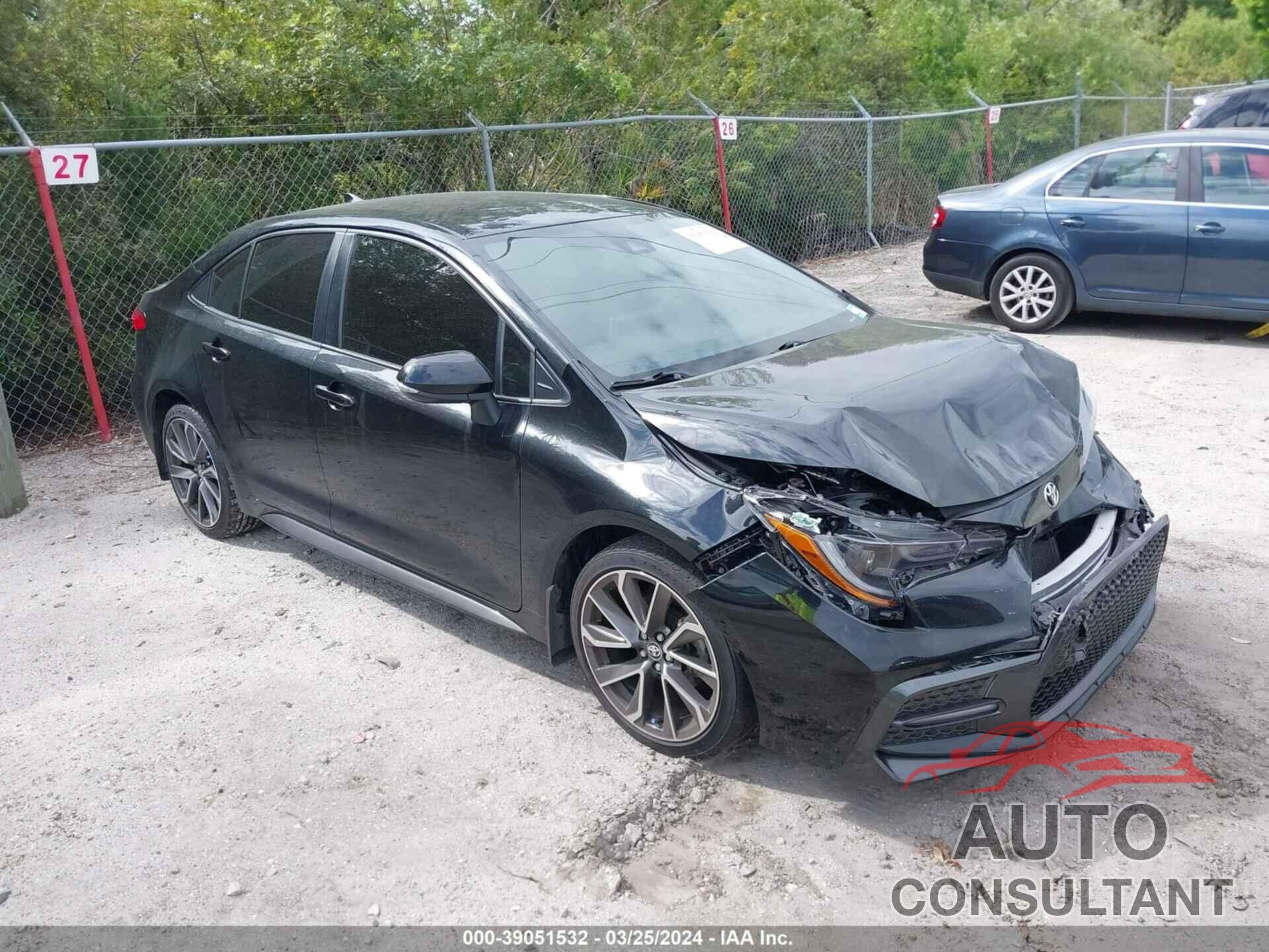 TOYOTA COROLLA 2021 - JTDS4MCE1MJ057156