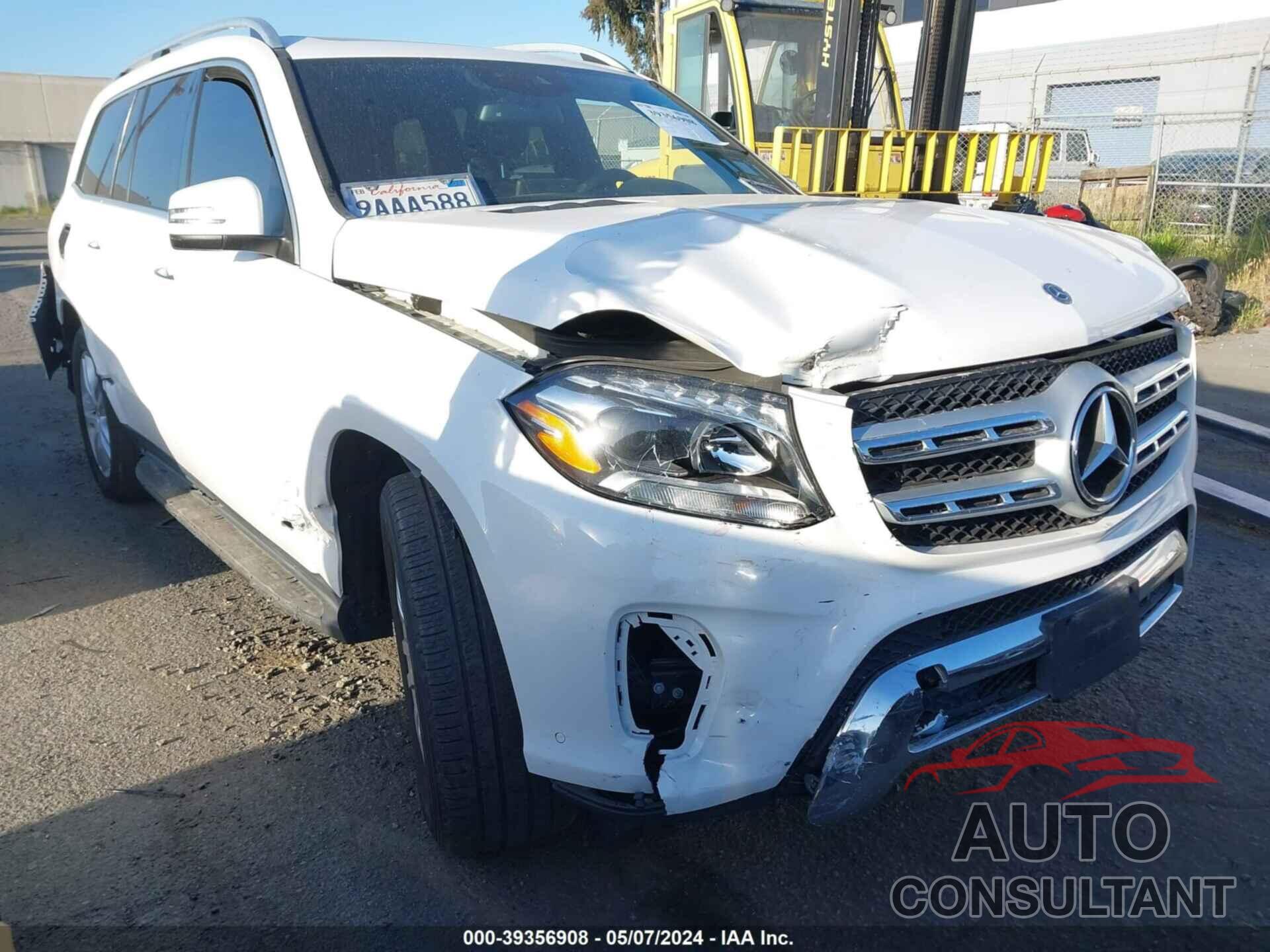 MERCEDES-BENZ GLS 450 2018 - 4JGDF6EE3JB081892