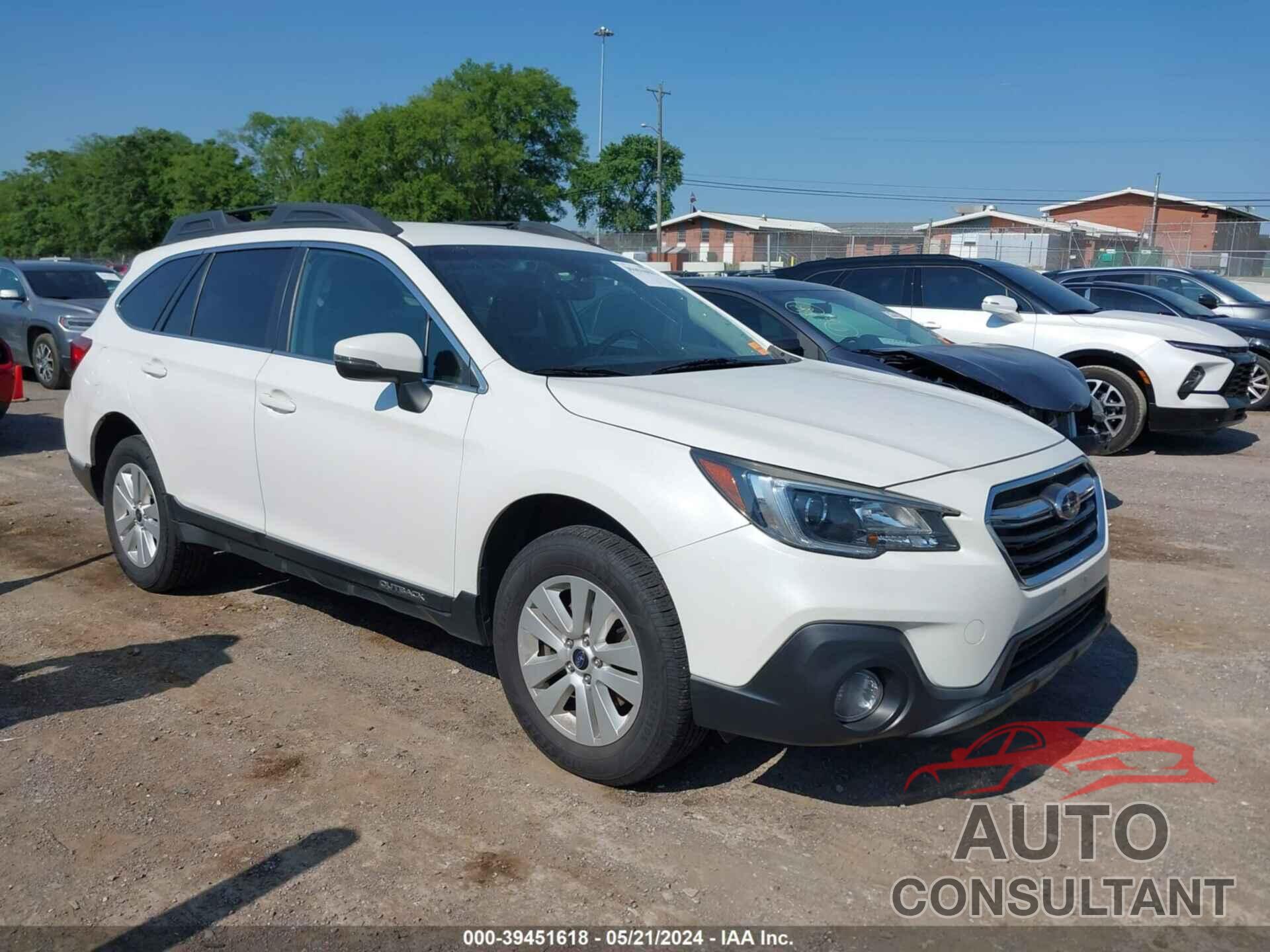 SUBARU OUTBACK 2019 - 4S4BSAFC6K3364561