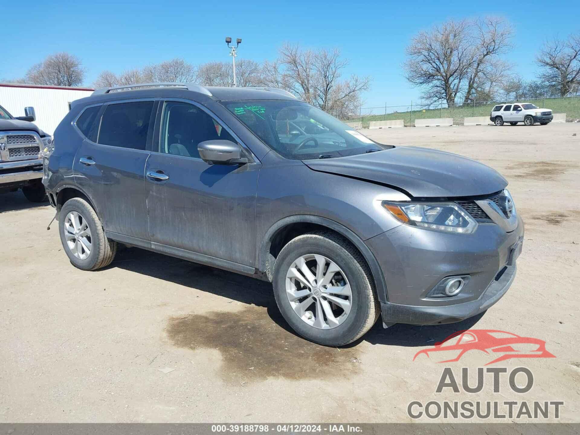 NISSAN ROGUE 2016 - KNMAT2MV6GP719817