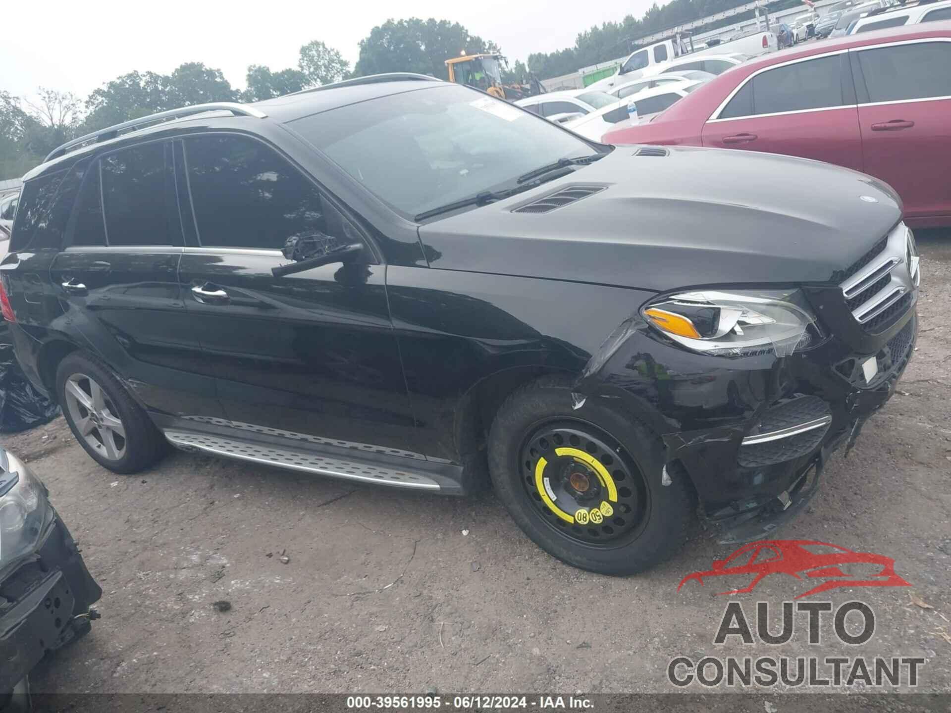 MERCEDES-BENZ GLE 350 2016 - 4JGDA5JB3GA765134