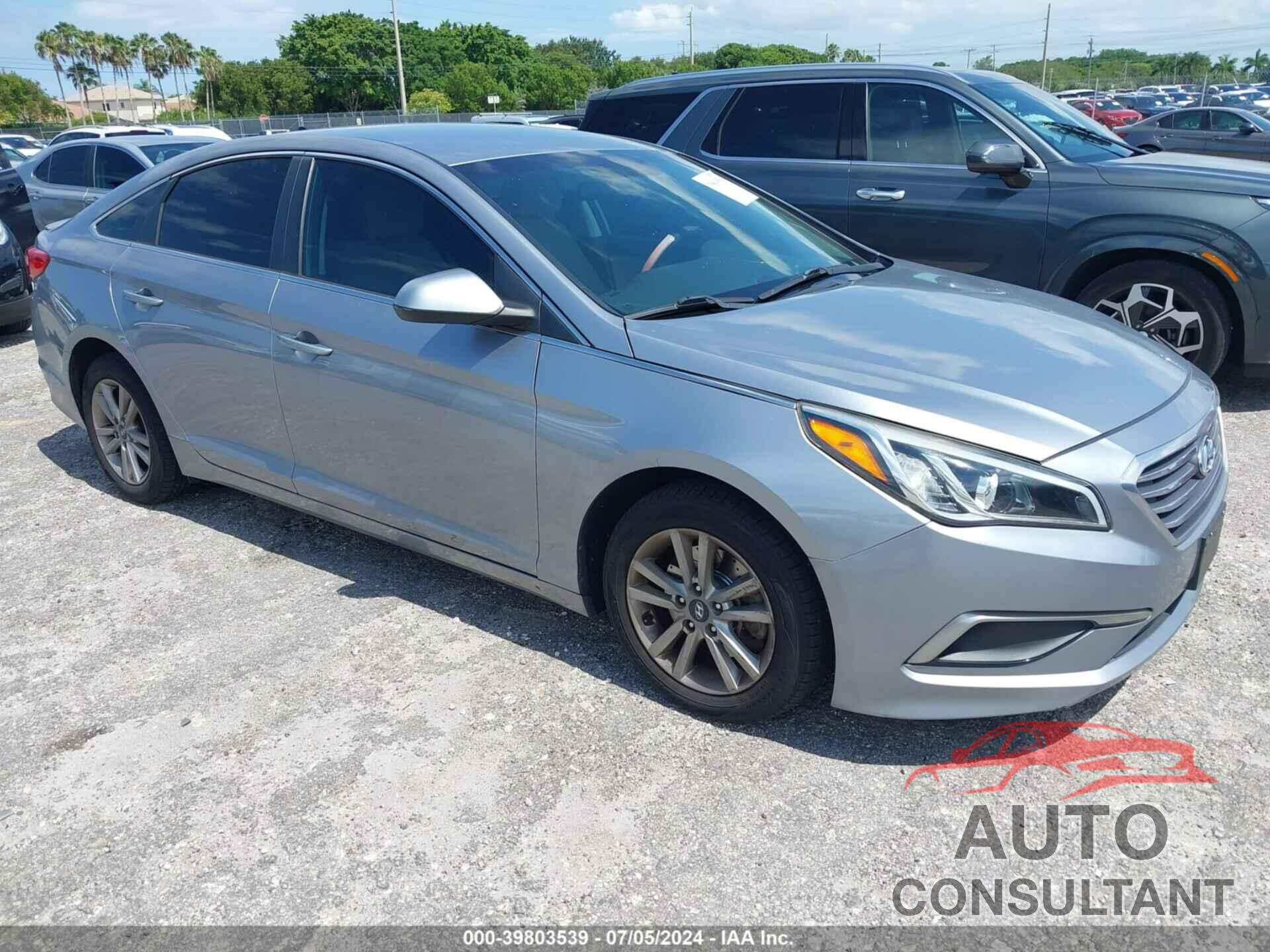 HYUNDAI SONATA 2017 - 5NPE24AF5HH446587