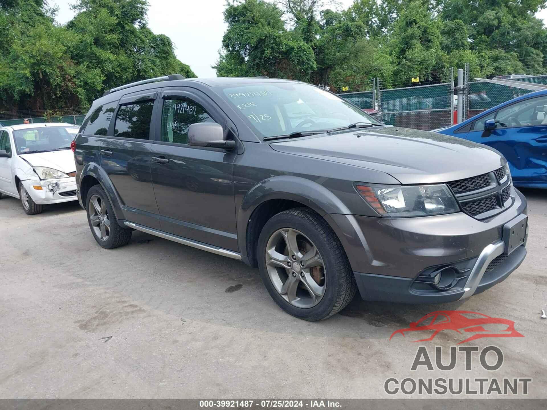 DODGE JOURNEY 2016 - 3C4PDDGG4GT217707