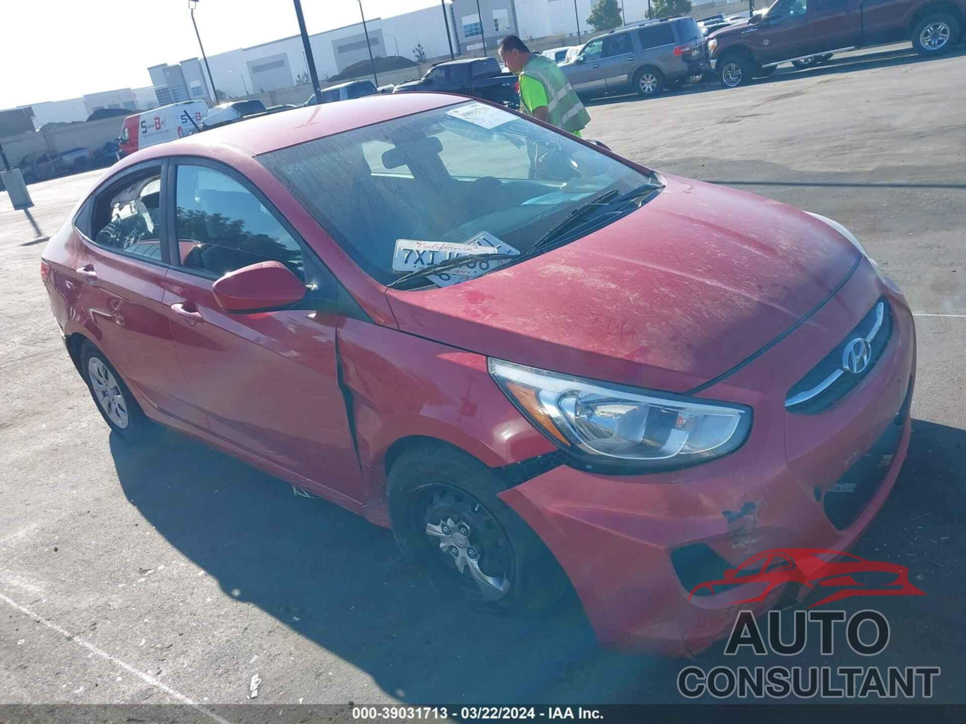 HYUNDAI ACCENT 2017 - KMHCT4AEXHU287840