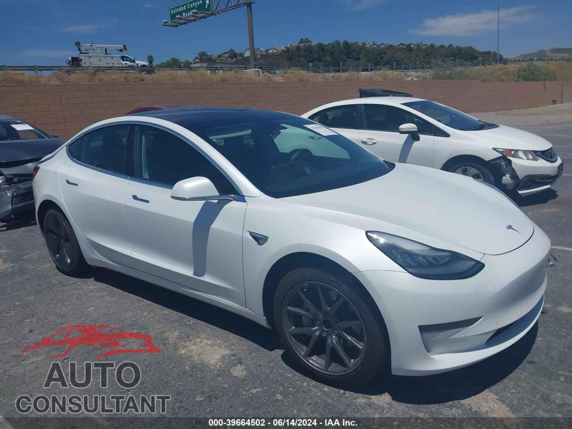 TESLA MODEL 3 2020 - 5YJ3E1EA2LF590570