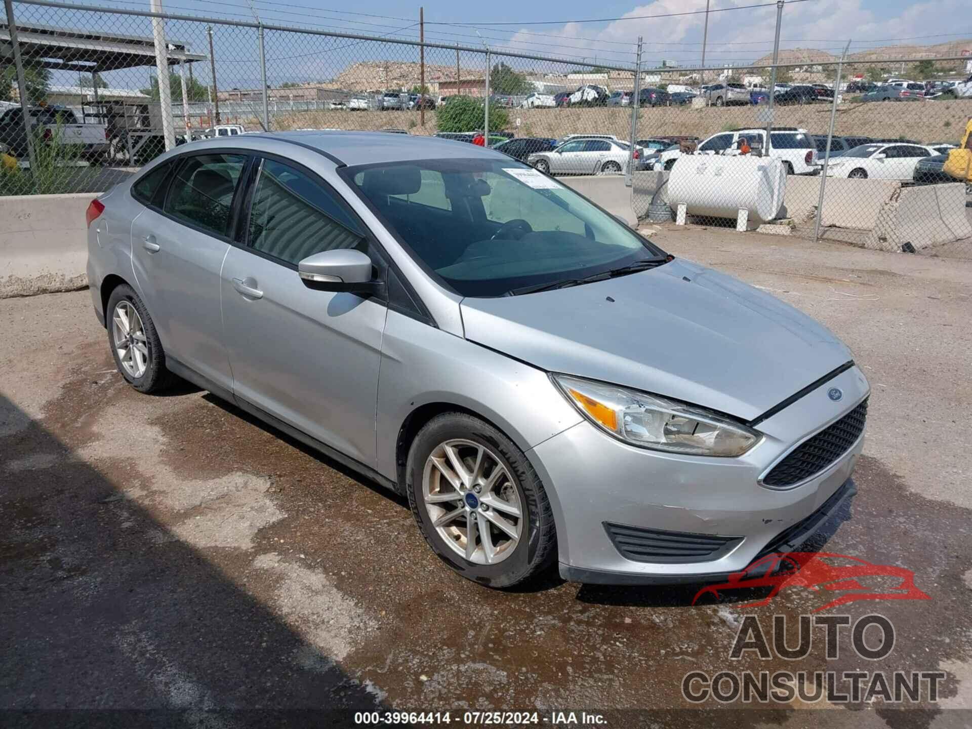 FORD FOCUS 2016 - 1FADP3F29GL258278