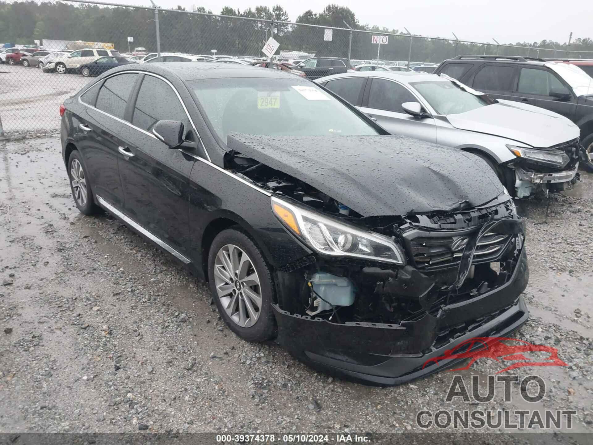 HYUNDAI SONATA 2017 - 5NPE34AFXHH489965
