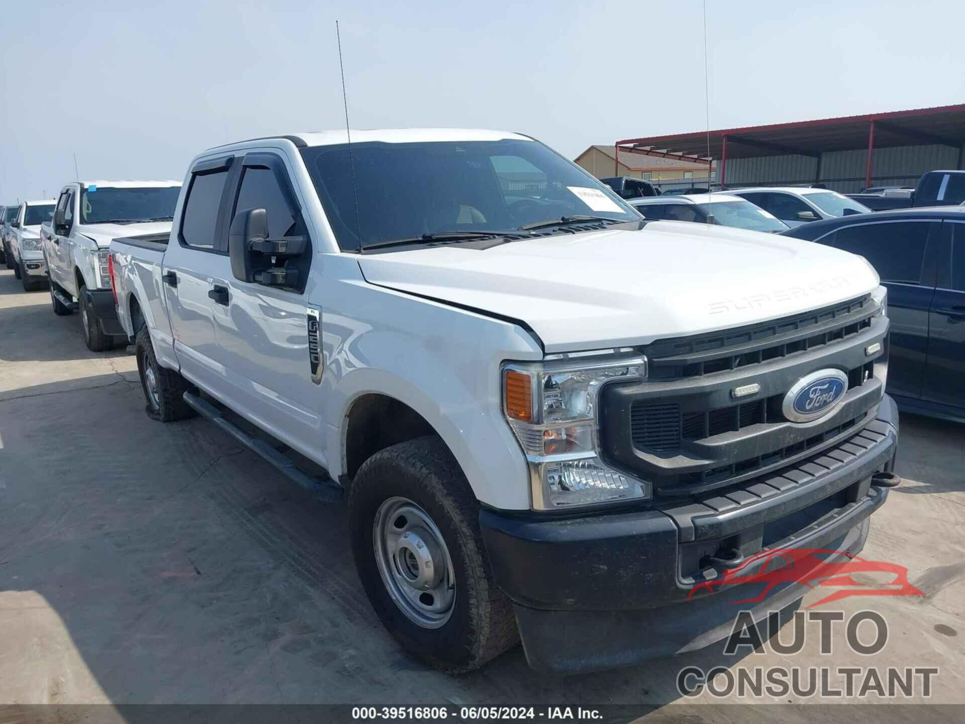 FORD F-250 2021 - 1FT7W2B65MED46709