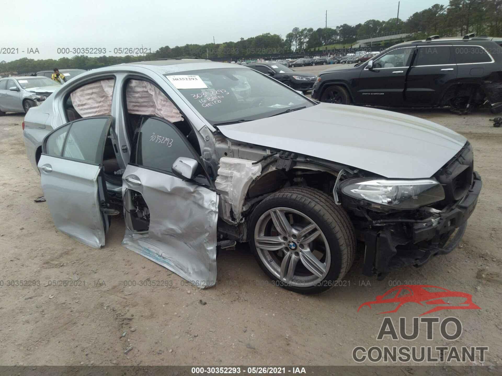 BMW 5 SERIES 2016 - WBA5B3C59GG257455