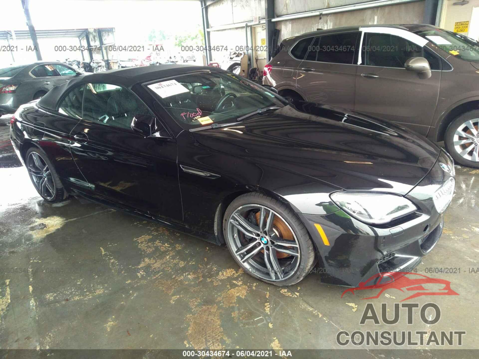 BMW 6 SERIES 2018 - WBA6F5C56JD997154