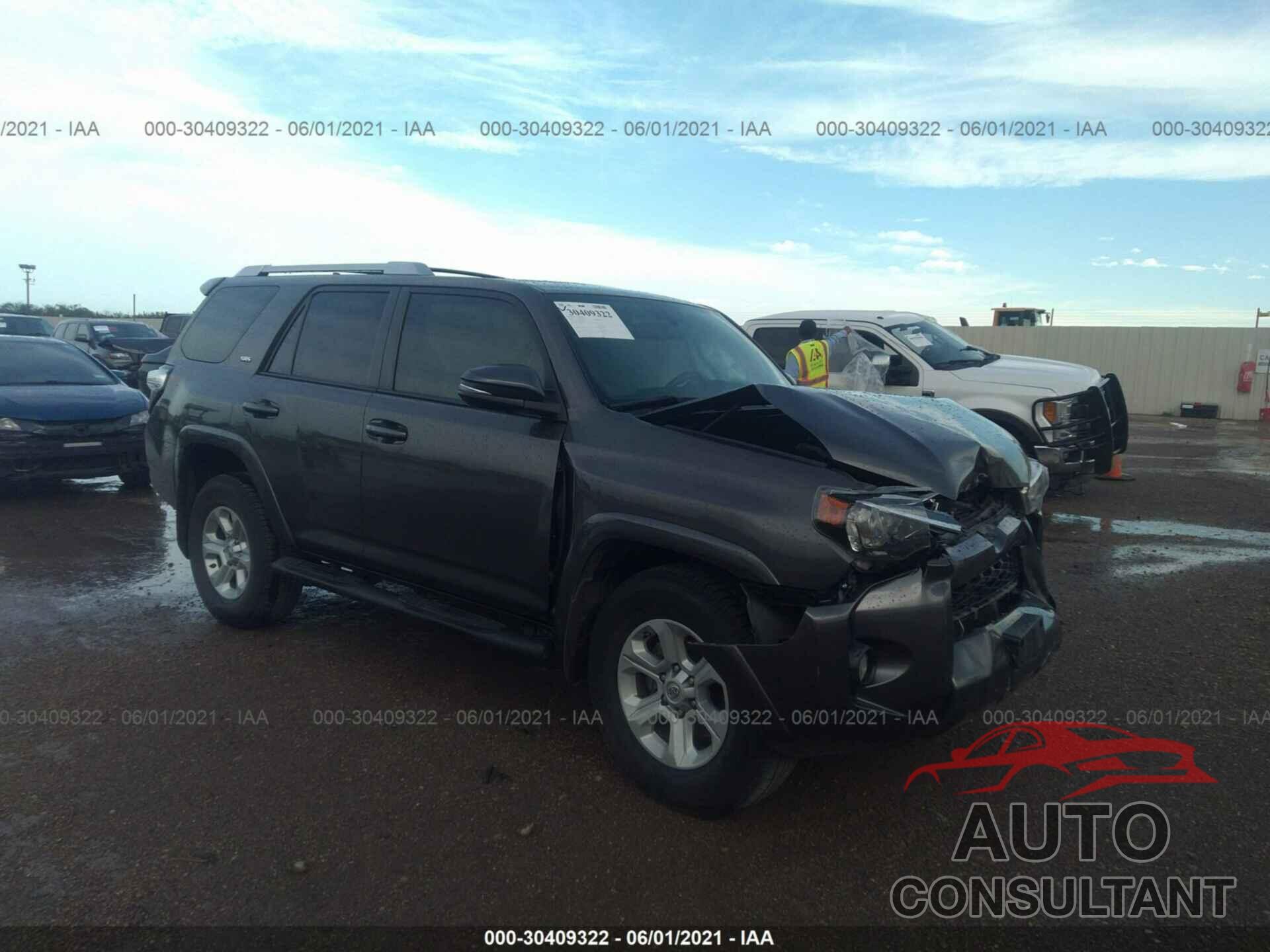 TOYOTA 4RUNNER 2016 - JTEZU5JR8G5140196