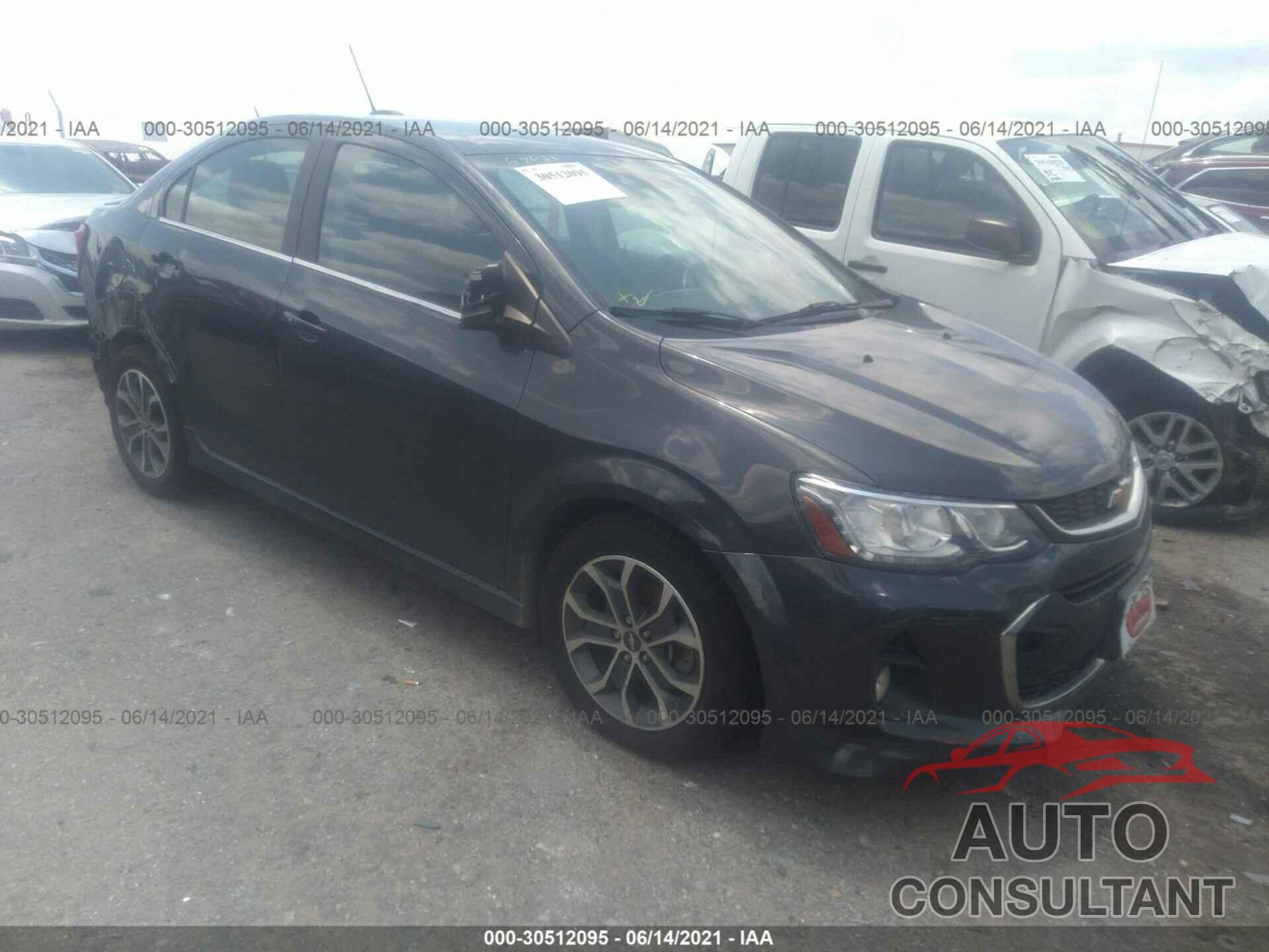 CHEVROLET SONIC 2017 - 1G1JD5SH4H4106246