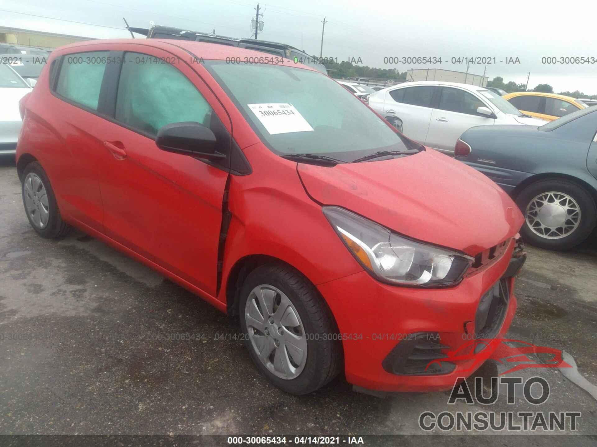 CHEVROLET SPARK 2017 - KL8CB6SA4HC705676