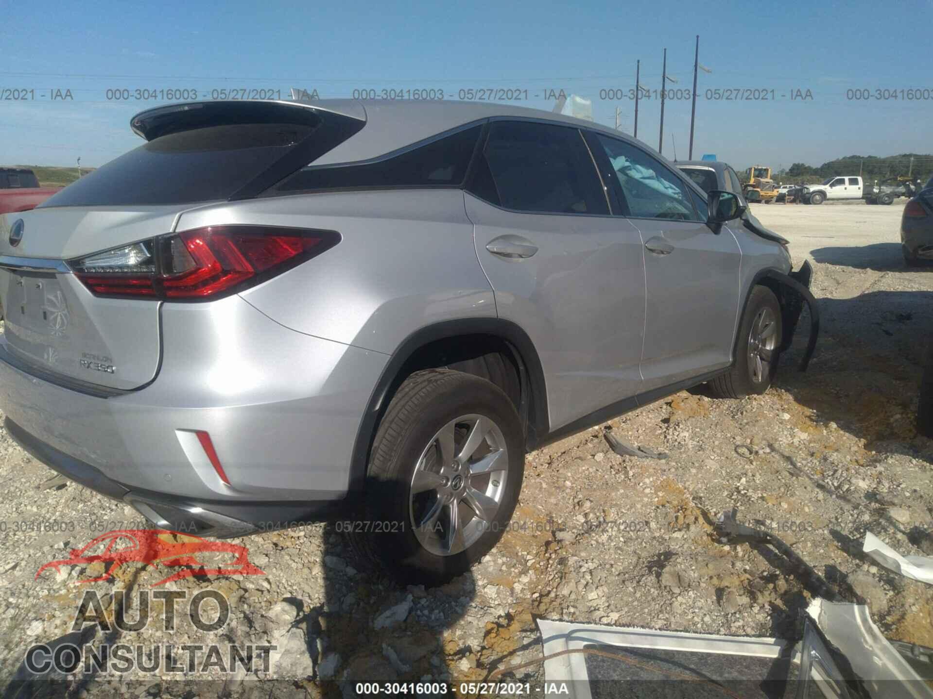 LEXUS RX 2019 - 2T2ZZMCA9KC141064
