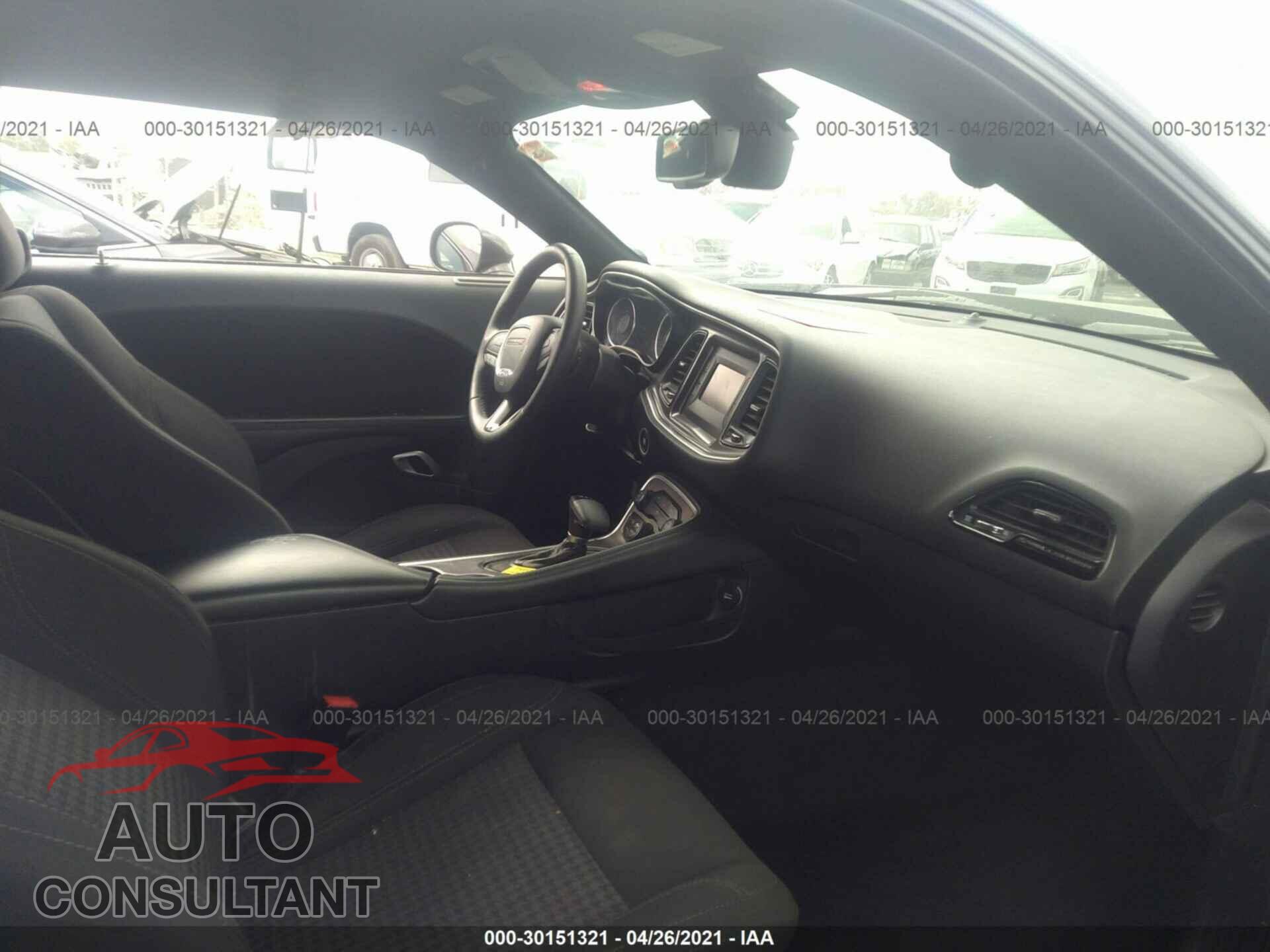 DODGE CHALLENGER 2016 - 2C3CDZAG1GH265165