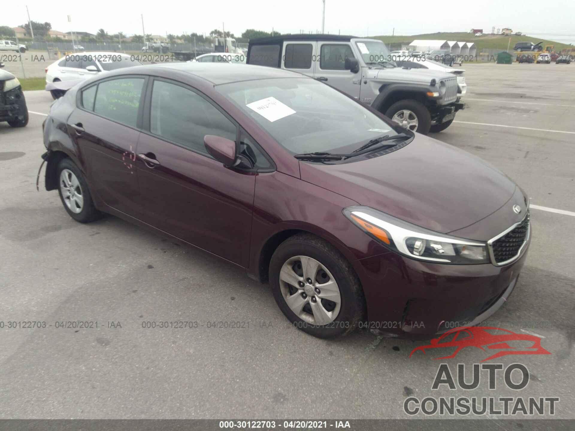 KIA FORTE 2017 - 3KPFK4A73HE145673