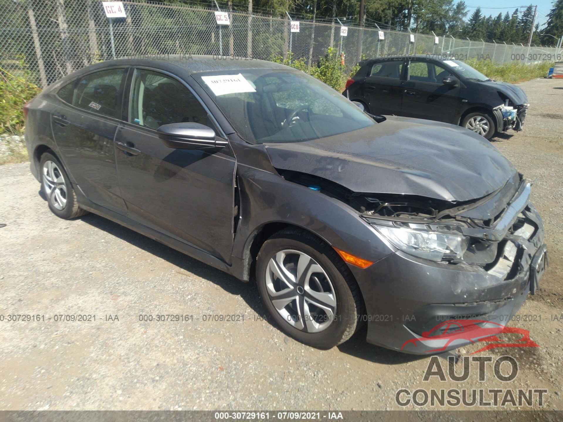 HONDA CIVIC SEDAN 2016 - 2HGFC2F5XGH539328