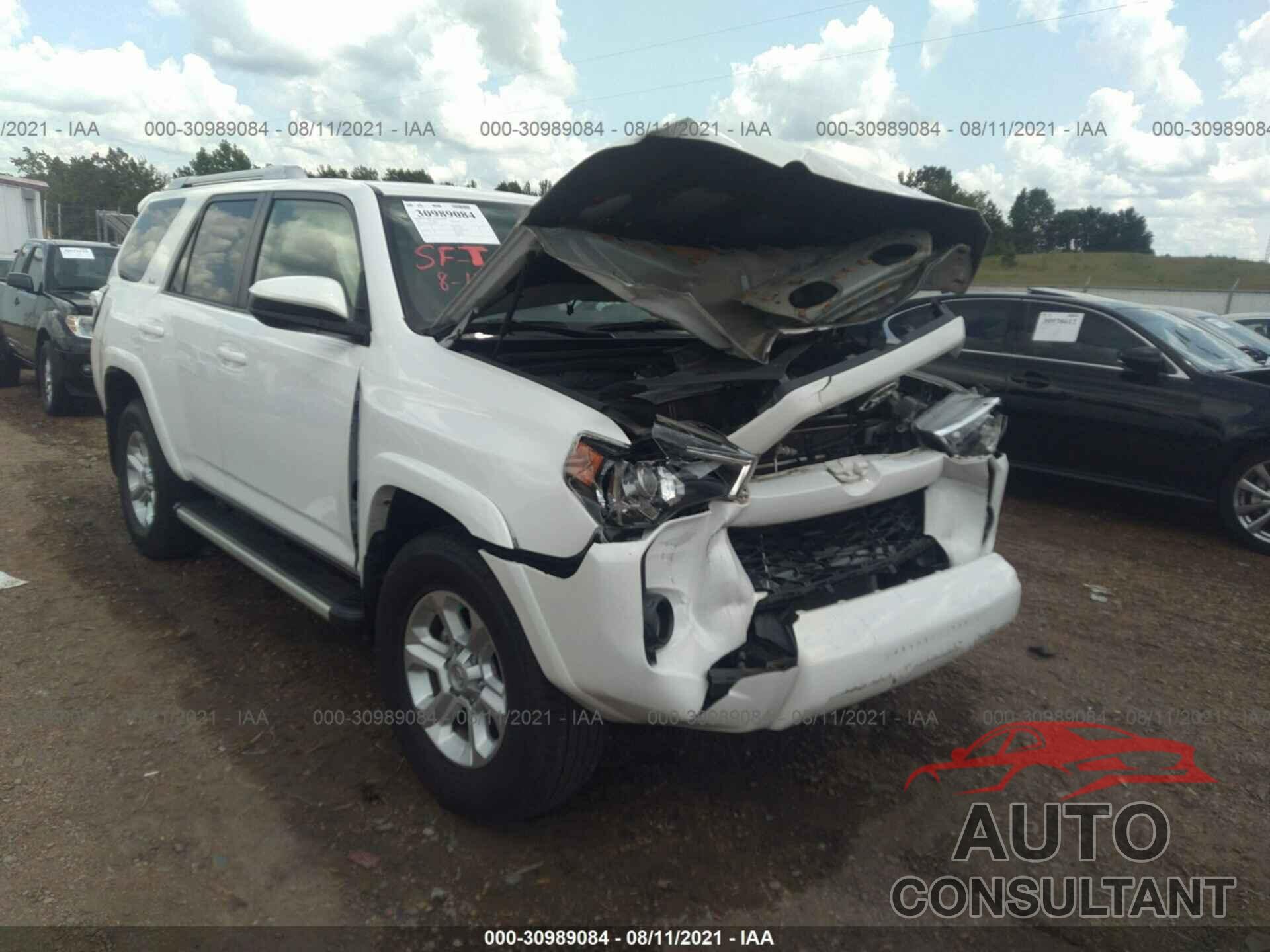 TOYOTA 4RUNNER 2017 - JTEZU5JR9H5162399