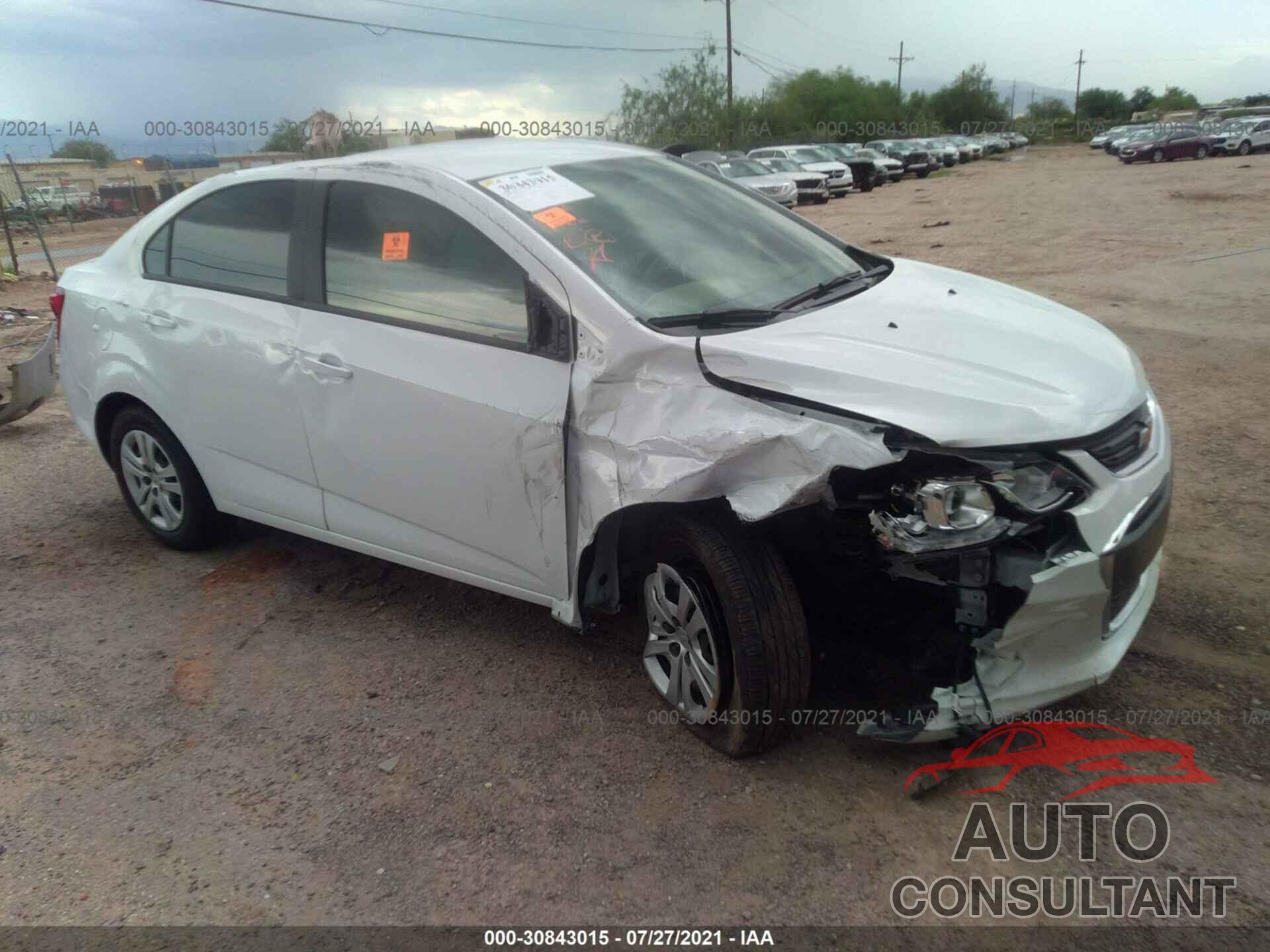 CHEVROLET SONIC 2020 - 1G1JB5SB8L4141690