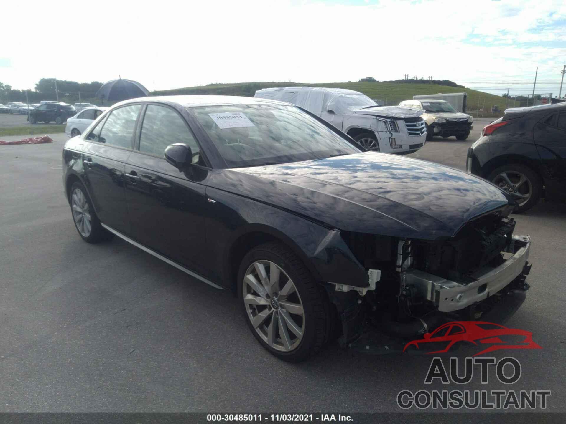 AUDI A4 2017 - WAUKMAF46HN050023