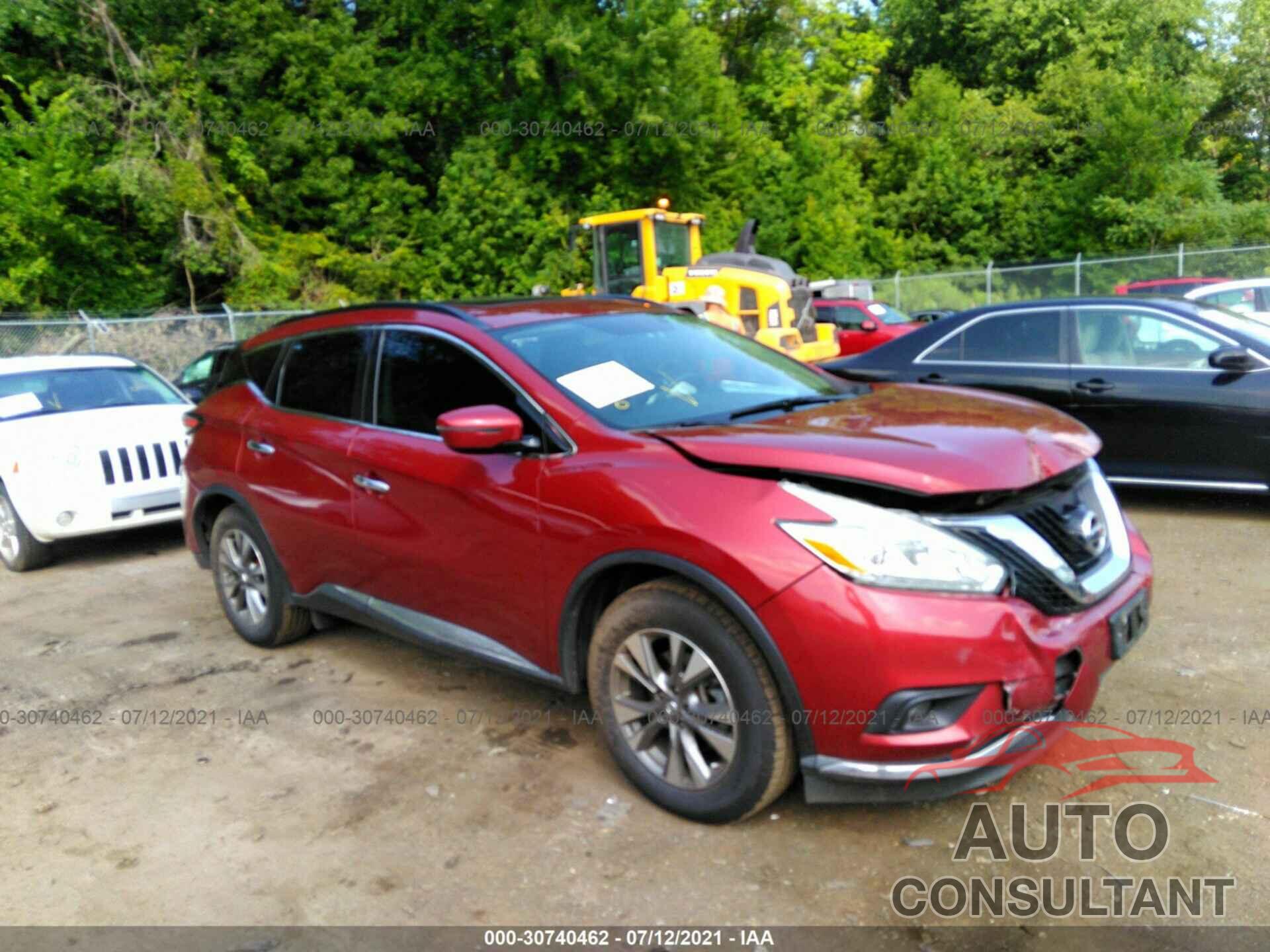 NISSAN MURANO 2016 - 5N1AZ2MH2GN114984