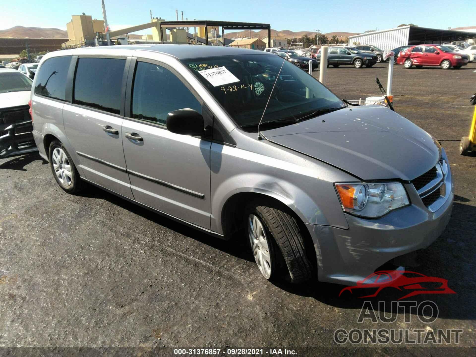 DODGE GRAND CARAVAN 2016 - 2C4RDGBG9GR278779