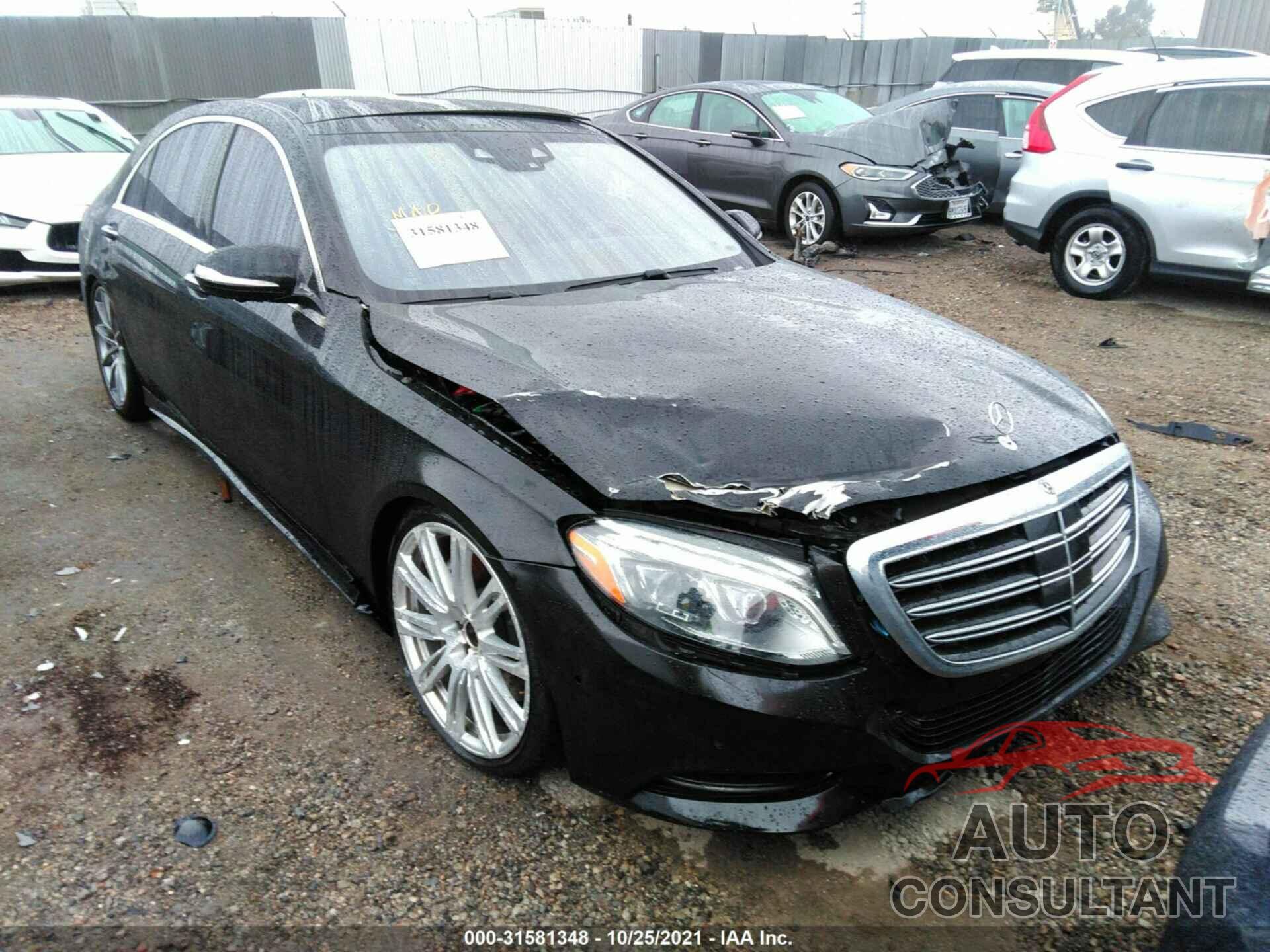 MERCEDES-BENZ S-CLASS 2019 - WDDUG8DB9KA448263