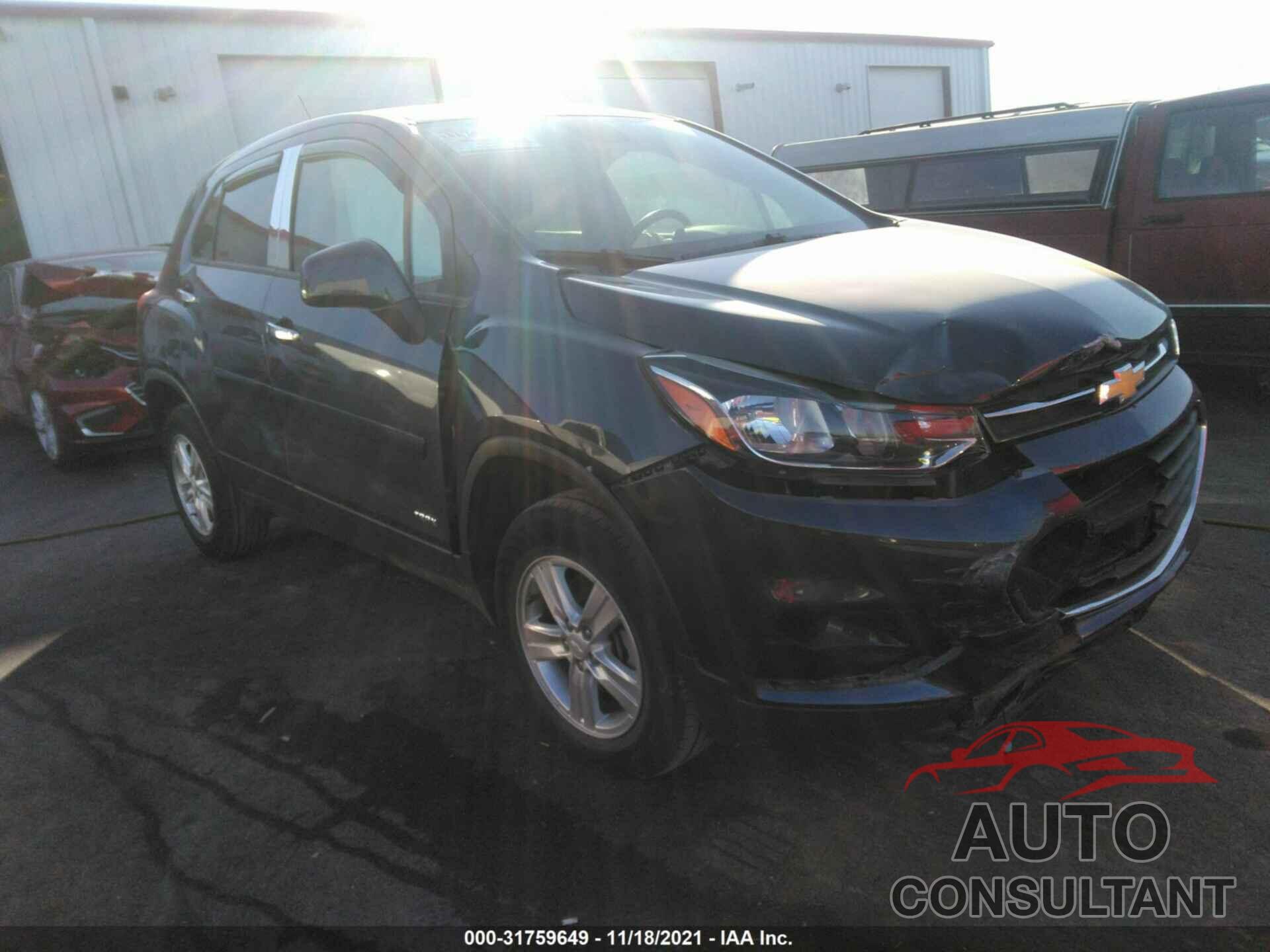 CHEVROLET TRAX 2019 - 3GNCJNSB7KL259099