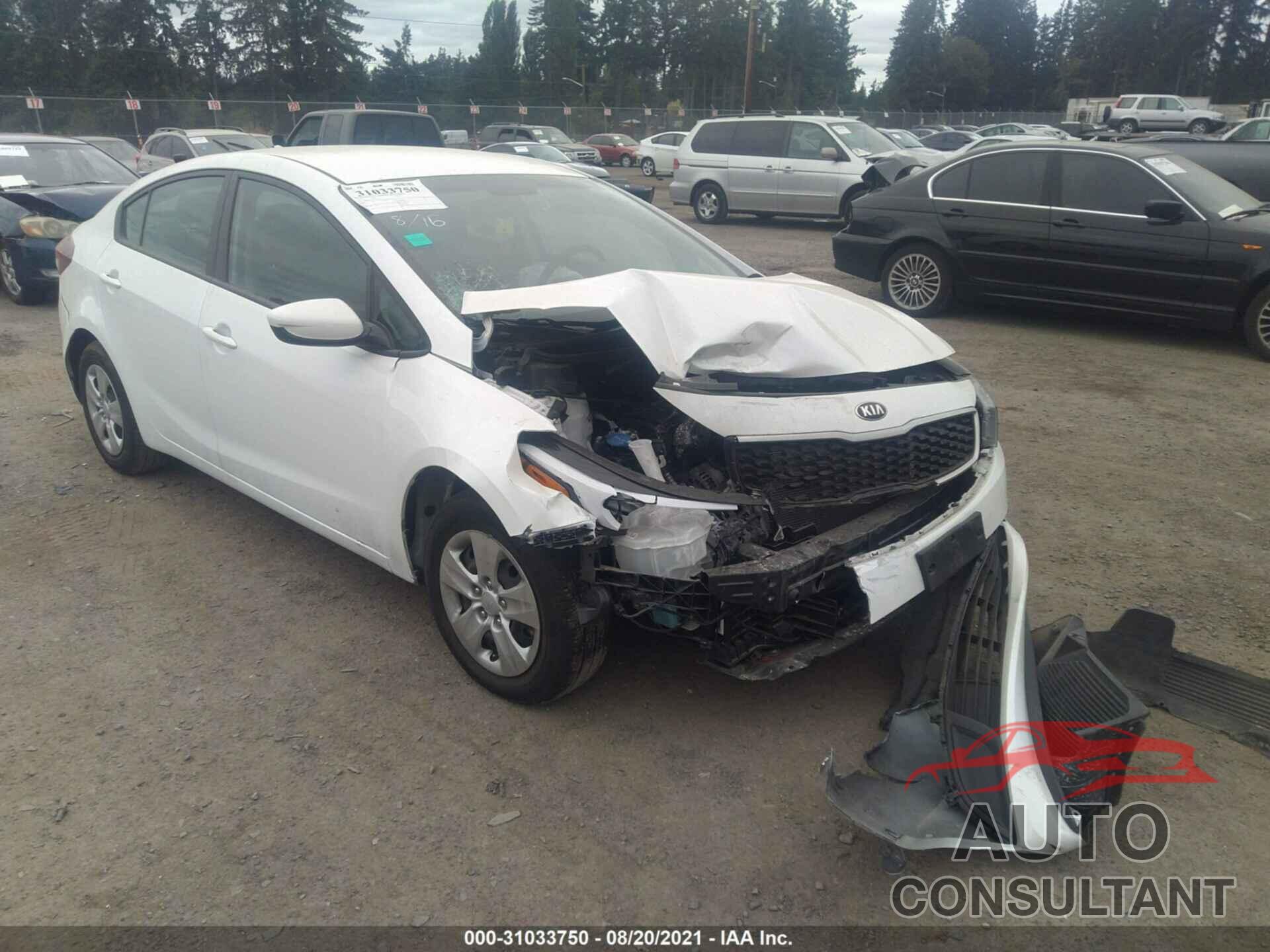 KIA FORTE 2018 - 3KPFL4A74JE262018