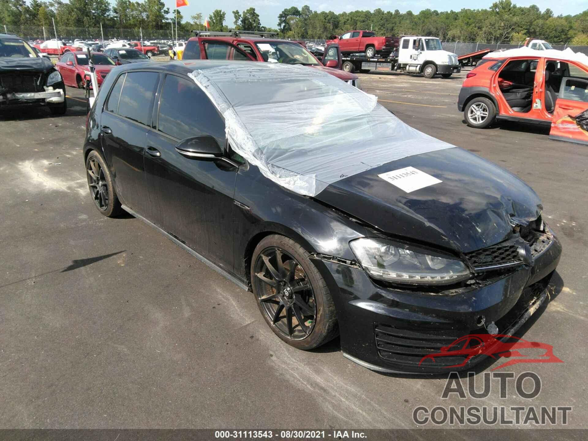 VOLKSWAGEN GOLF GTI 2017 - 3VW5T7AU5HM065343