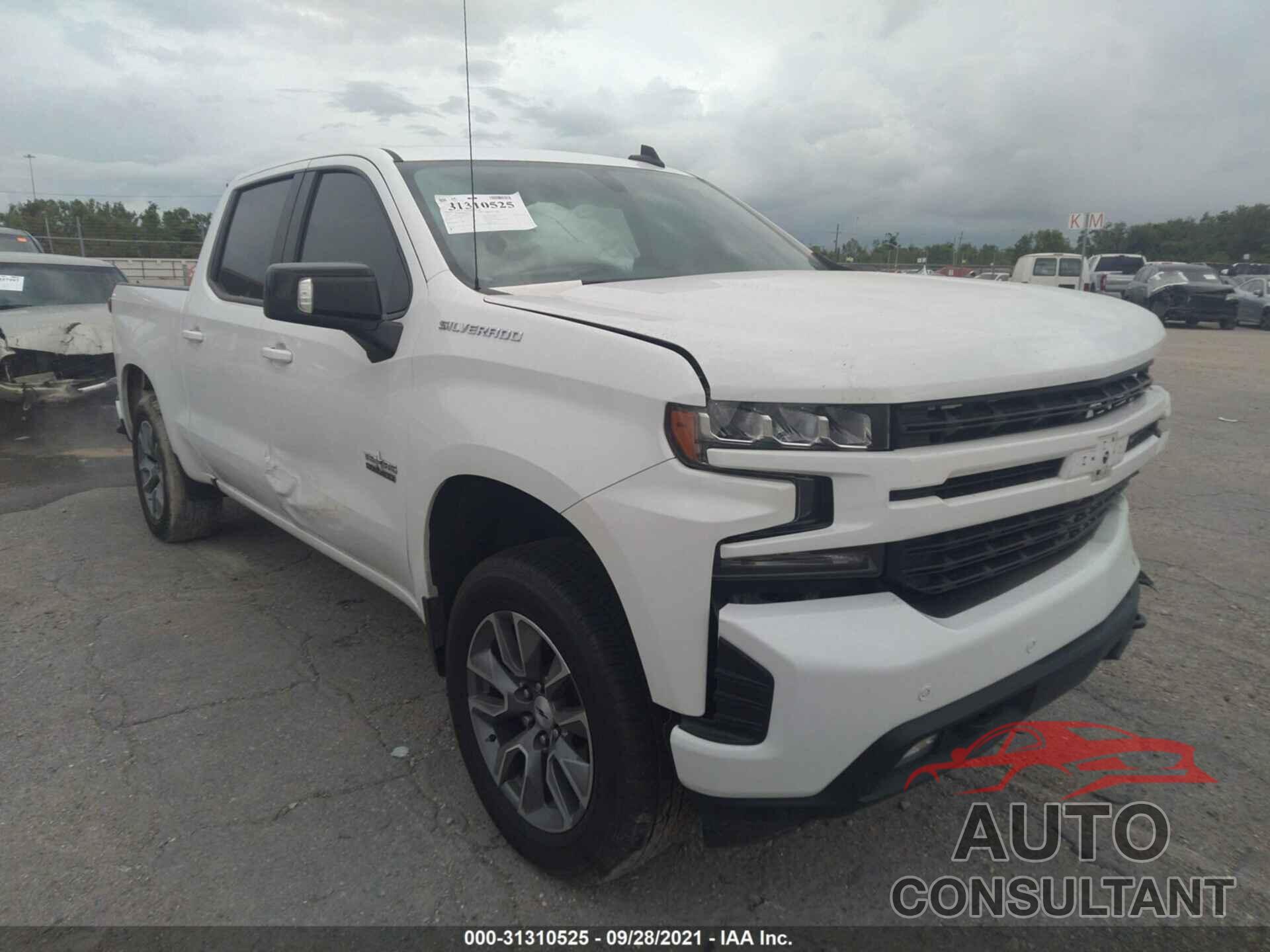 CHEVROLET SILVERADO 1500 2020 - 1GCPWDED2LZ124707