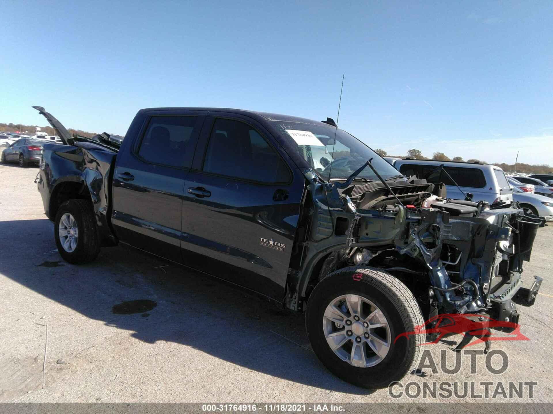 CHEVROLET SILVERADO 1500 2021 - 3GCPWCED6MG425038