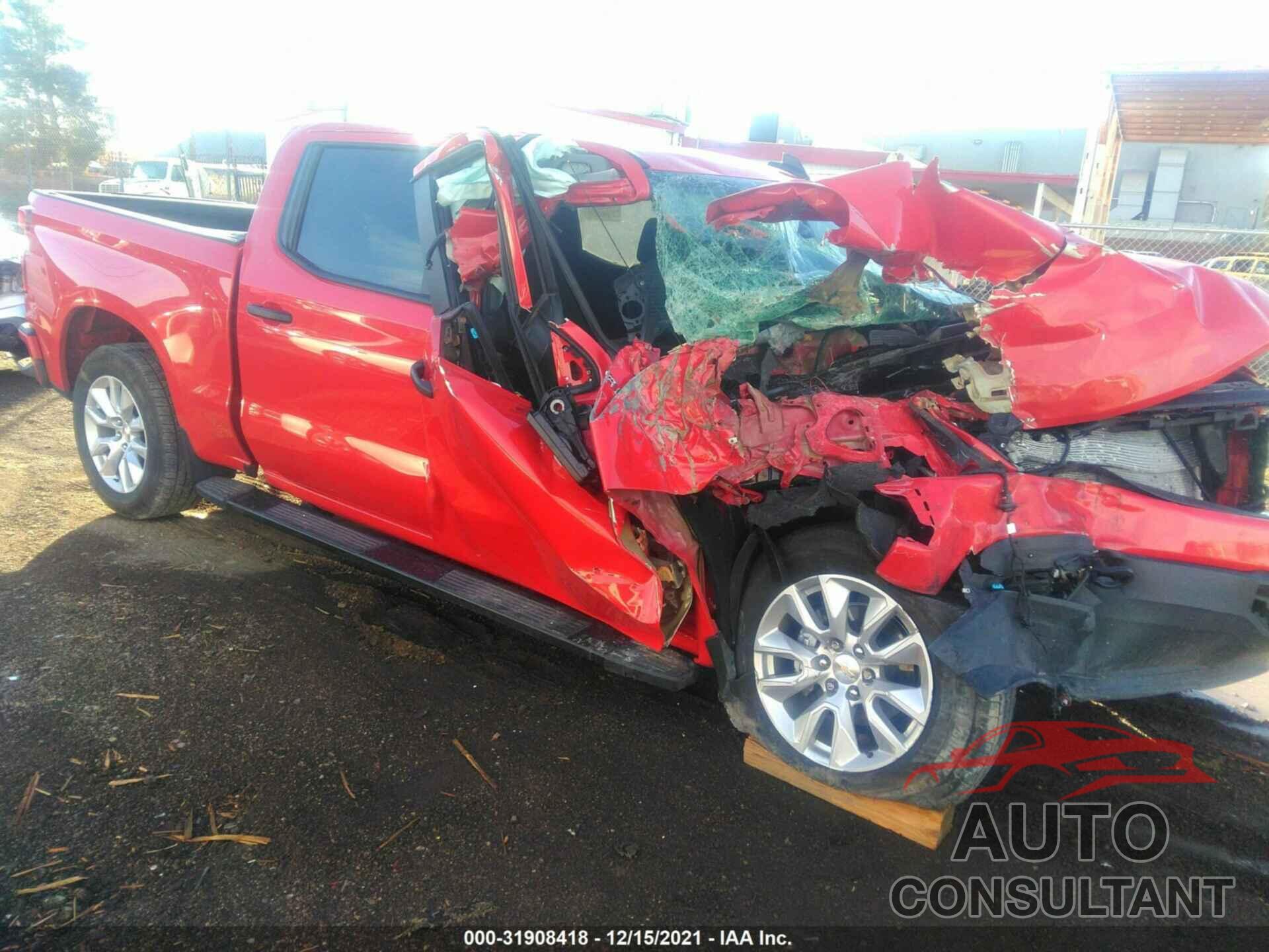 CHEVROLET SILVERADO 1500 2021 - 3GCPWBEF8MG124721