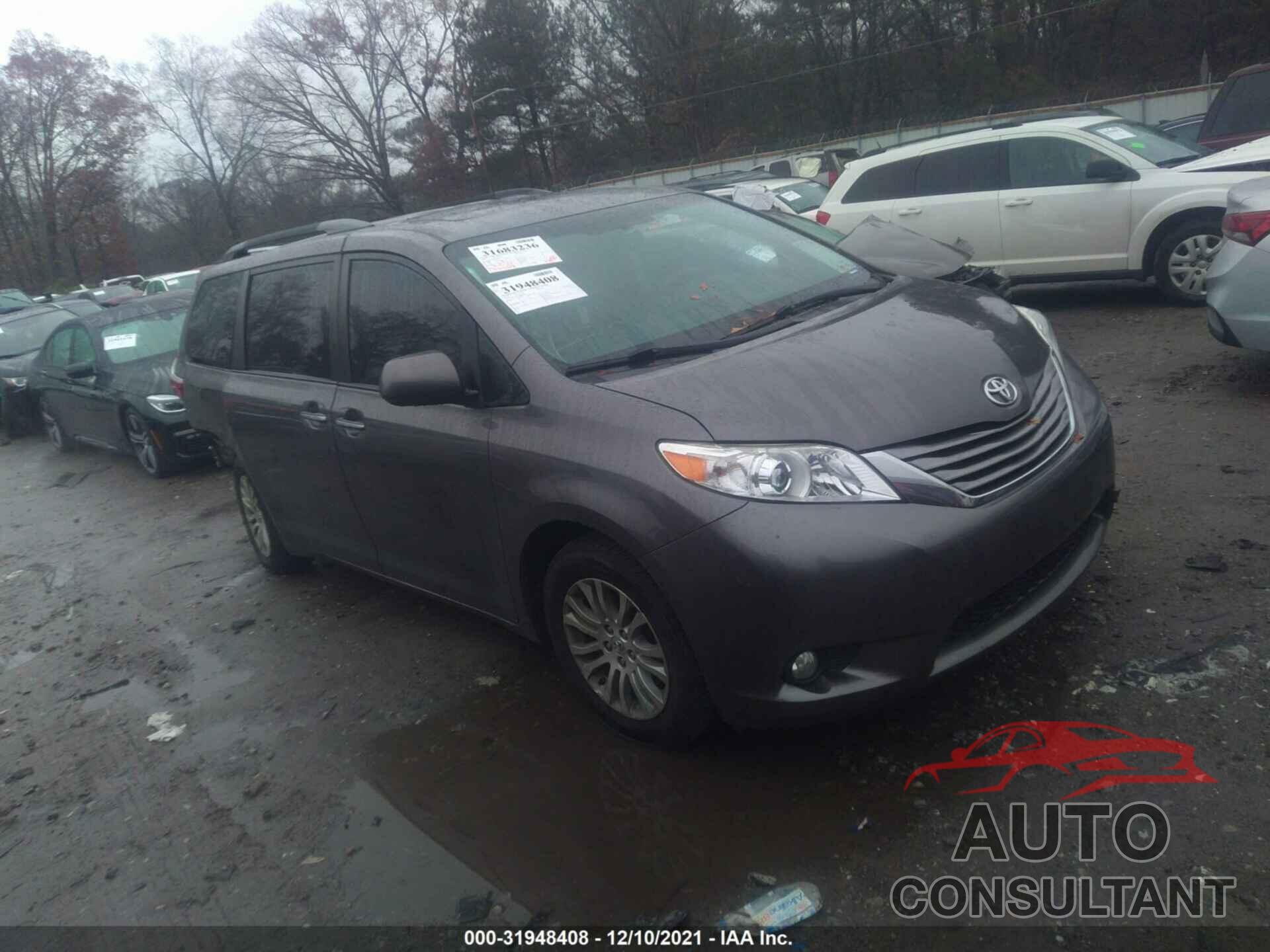 TOYOTA SIENNA 2017 - 5TDYZ3DC3HS821407