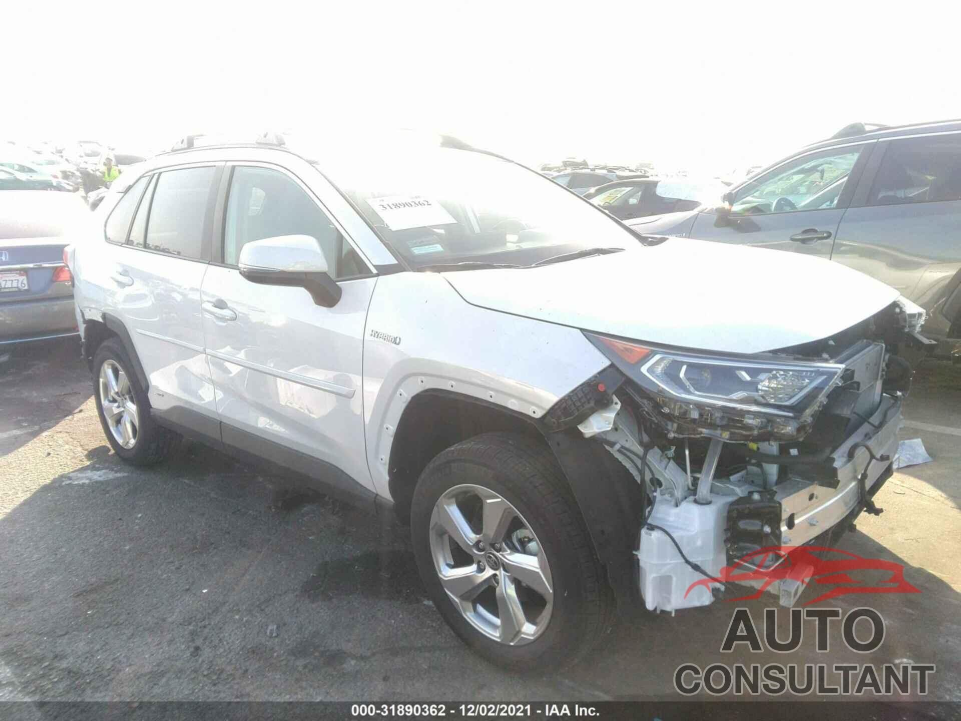 TOYOTA RAV4 2021 - 2T3B6RFV4MW024060
