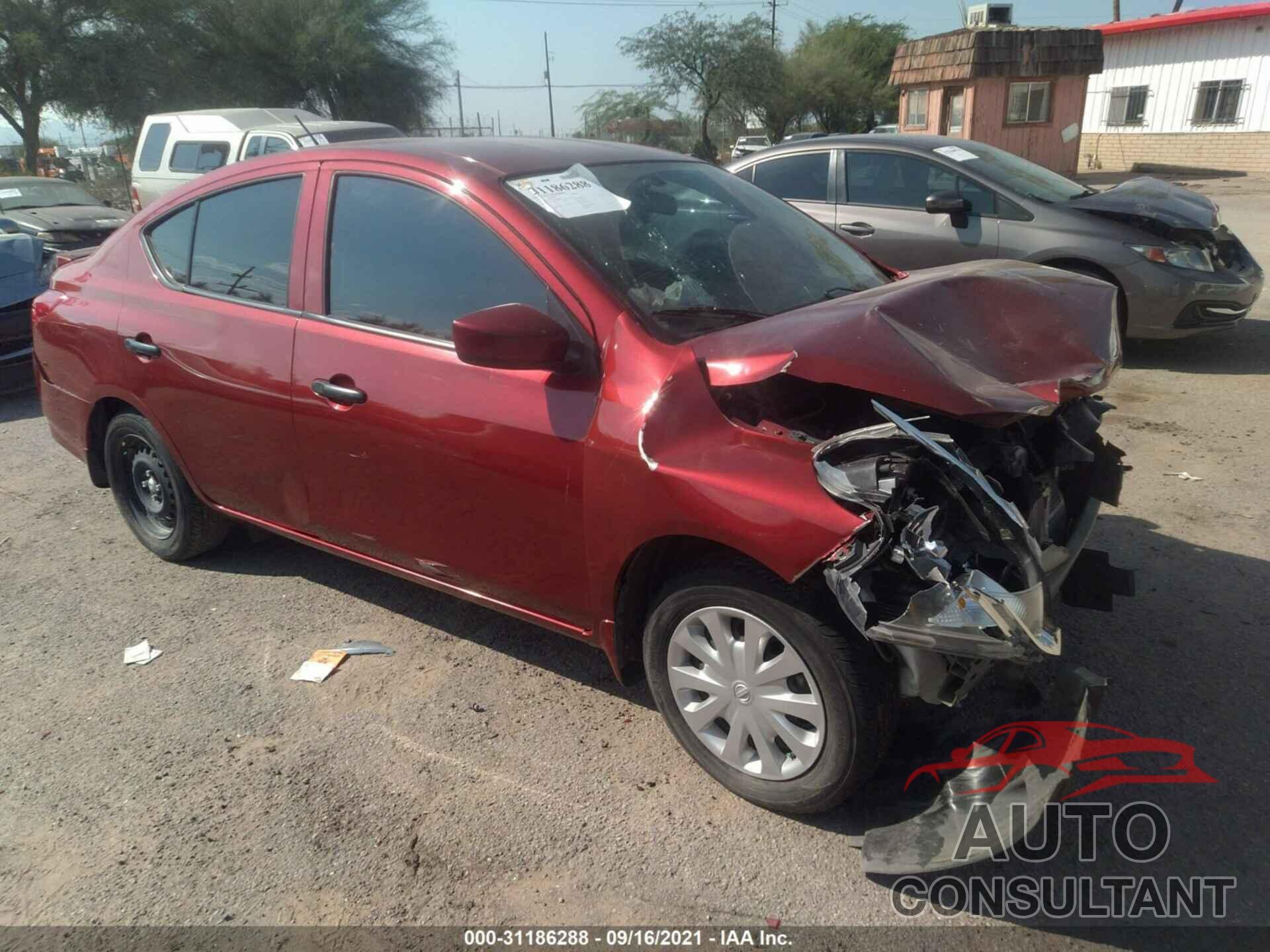 NISSAN VERSA 2016 - 3N1CN7APXGL870440