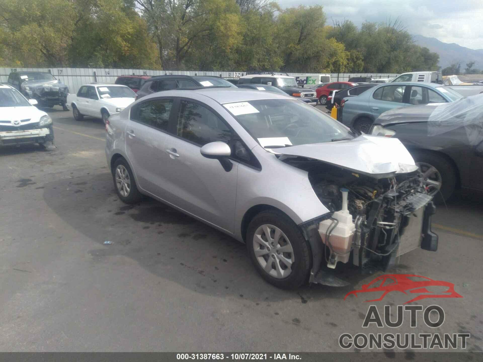 KIA RIO 2016 - KNADM4A31G6595242