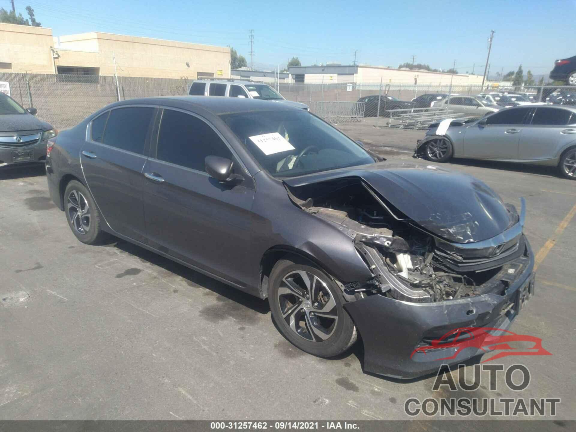 HONDA ACCORD SEDAN 2016 - 1HGCR2F39GA099858