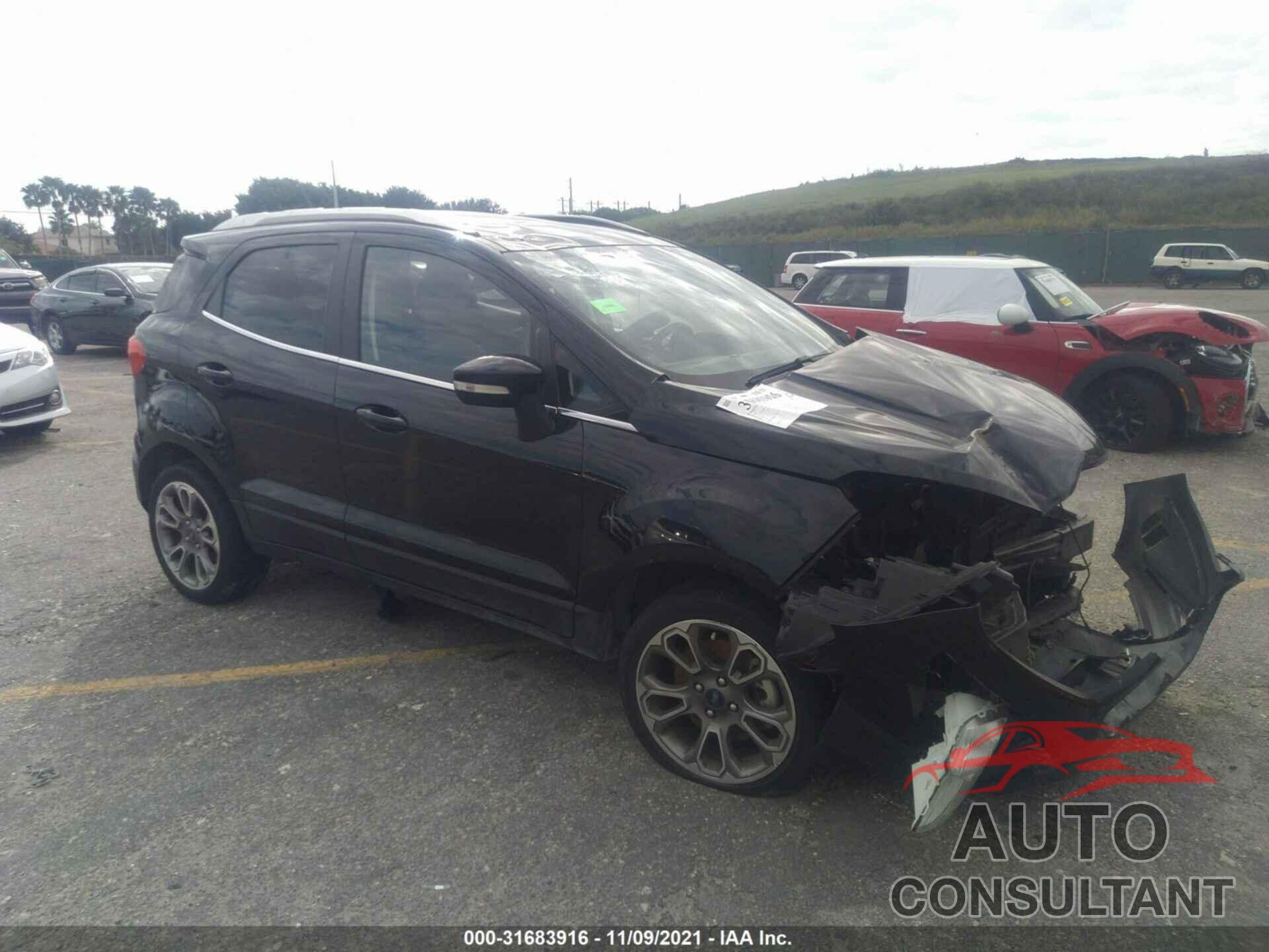 FORD ECOSPORT 2019 - MAJ3S2KE5KC297902