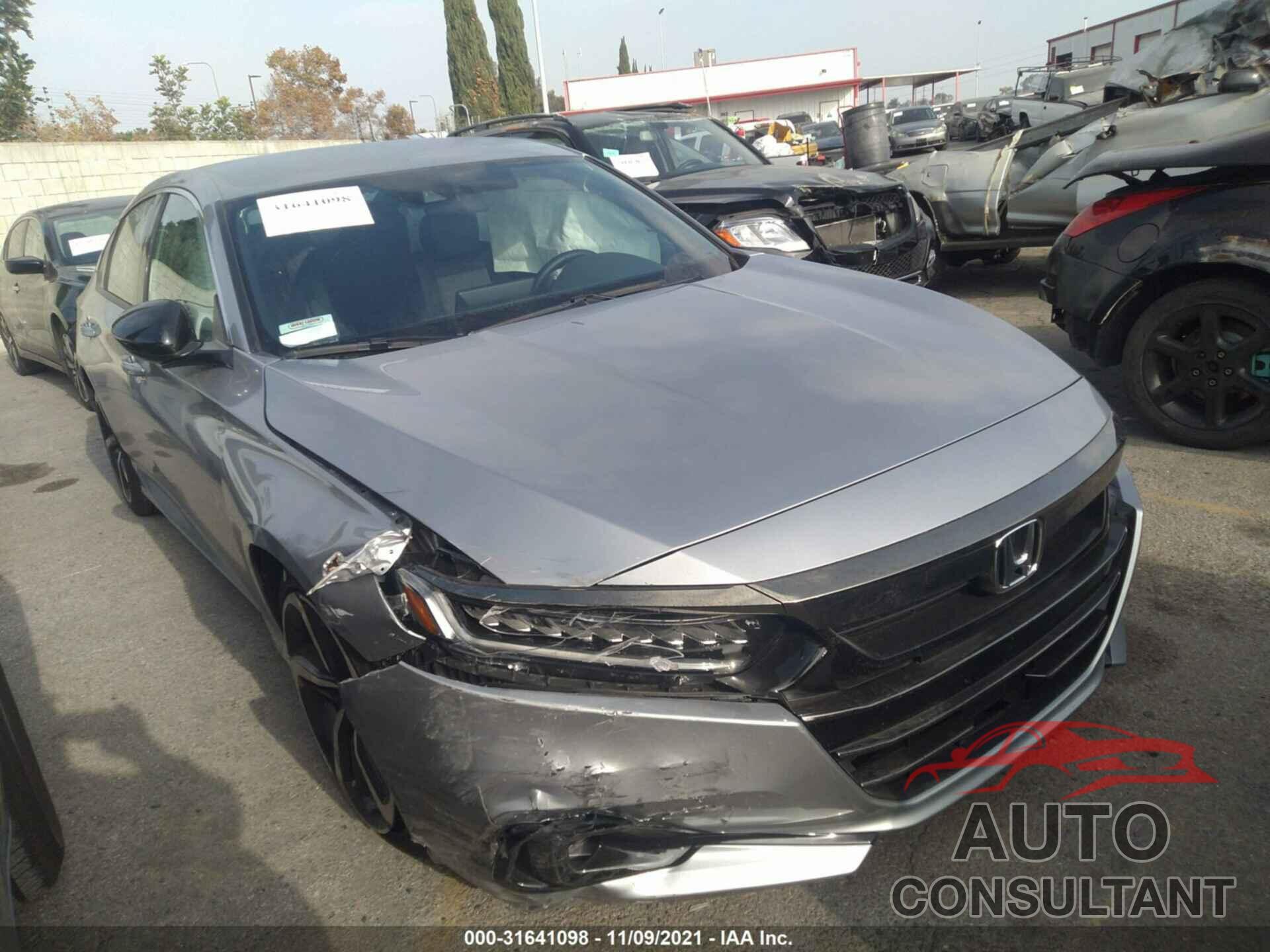 HONDA ACCORD SEDAN 2021 - 1HGCV1F31MA095465